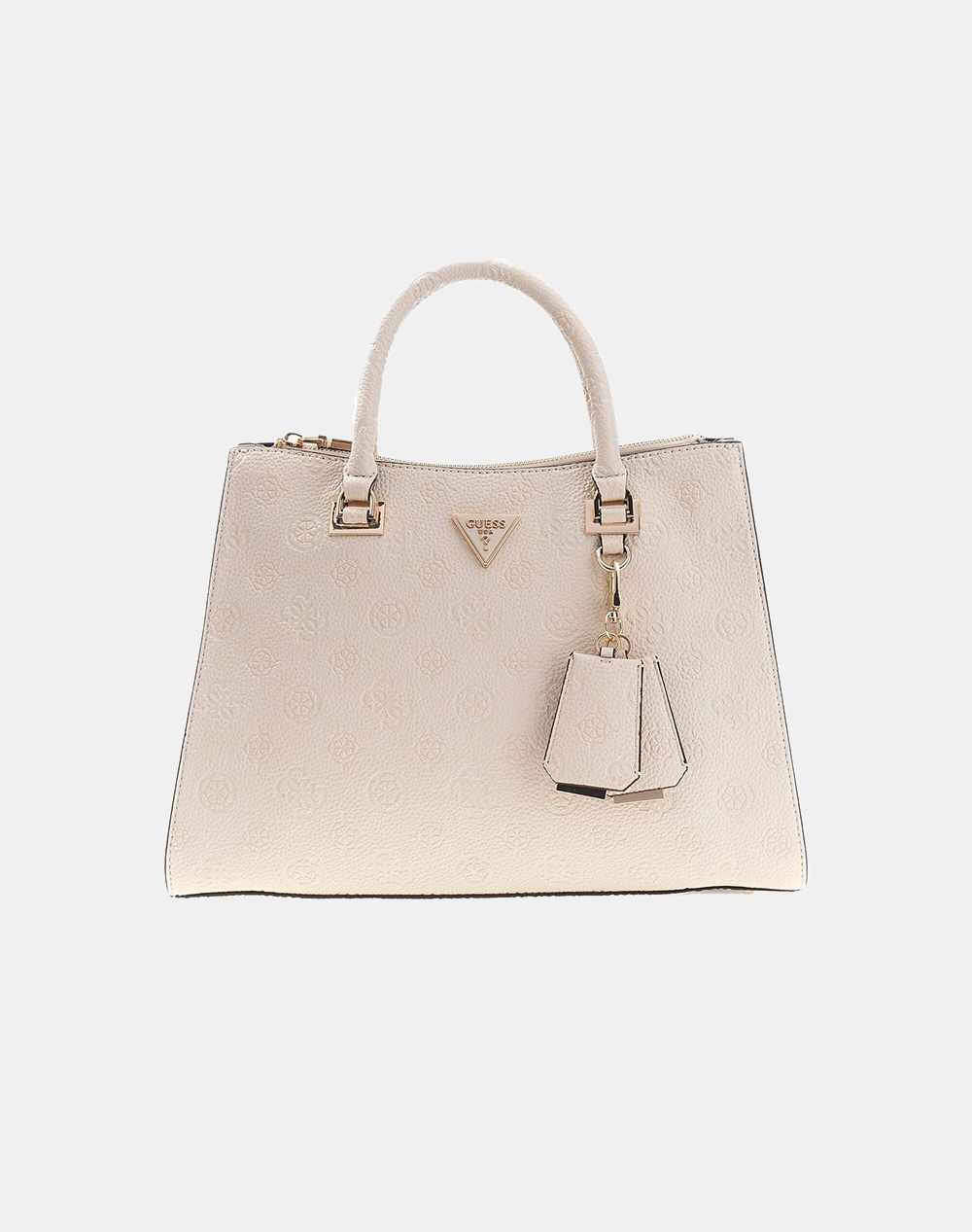 GUESS CRESIDIA II SOCIETY SATCHEL ΤΣΑΝΤΑ ΓΥΝΑΙΚΕΙΟ HWPD9888070-OFL OffWhite