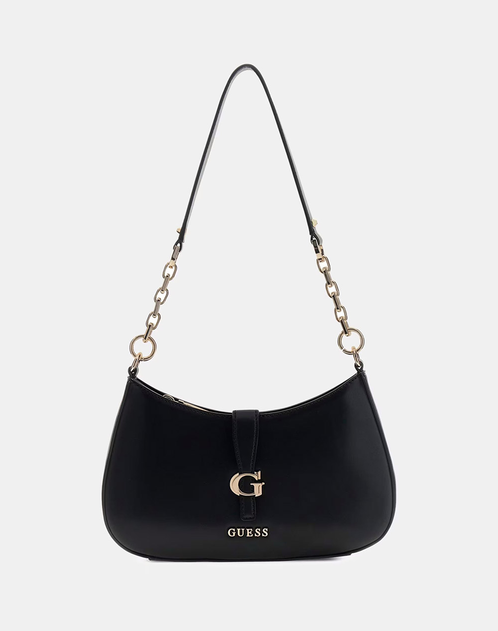 GUESS CARRIE TOP ZIP SHOULDER BAG ΤΣΑΝΤΑ ΓΥΝΑΙΚΕΙΟ HWVG9896180-BLA Black