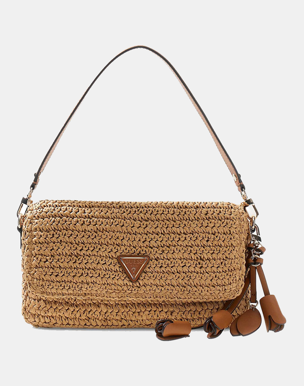 GUESS OFELIA FLAP SHOULDER BAG ΤΣΑΝΤΑ ΓΥΝΑΙΚΕΙΟ HWWG9923190-NTC CookieBrown