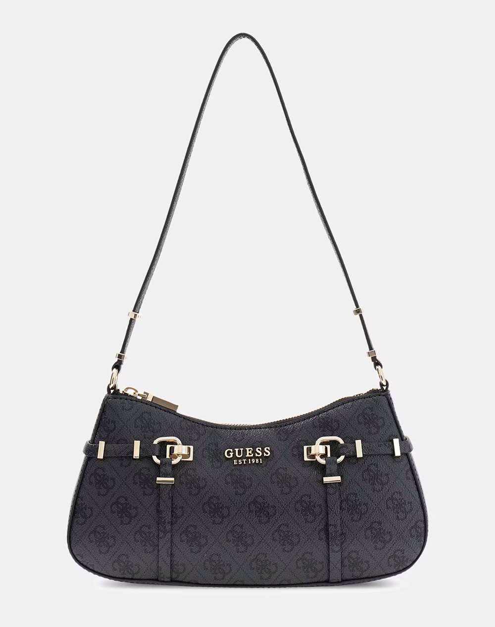 GUESS LEONA LOGO SHOULDER BAG ΤΣΑΝΤΑ ΓΥΝΑΙΚΕΙΟ HWSG9917180-CLO JetBlack