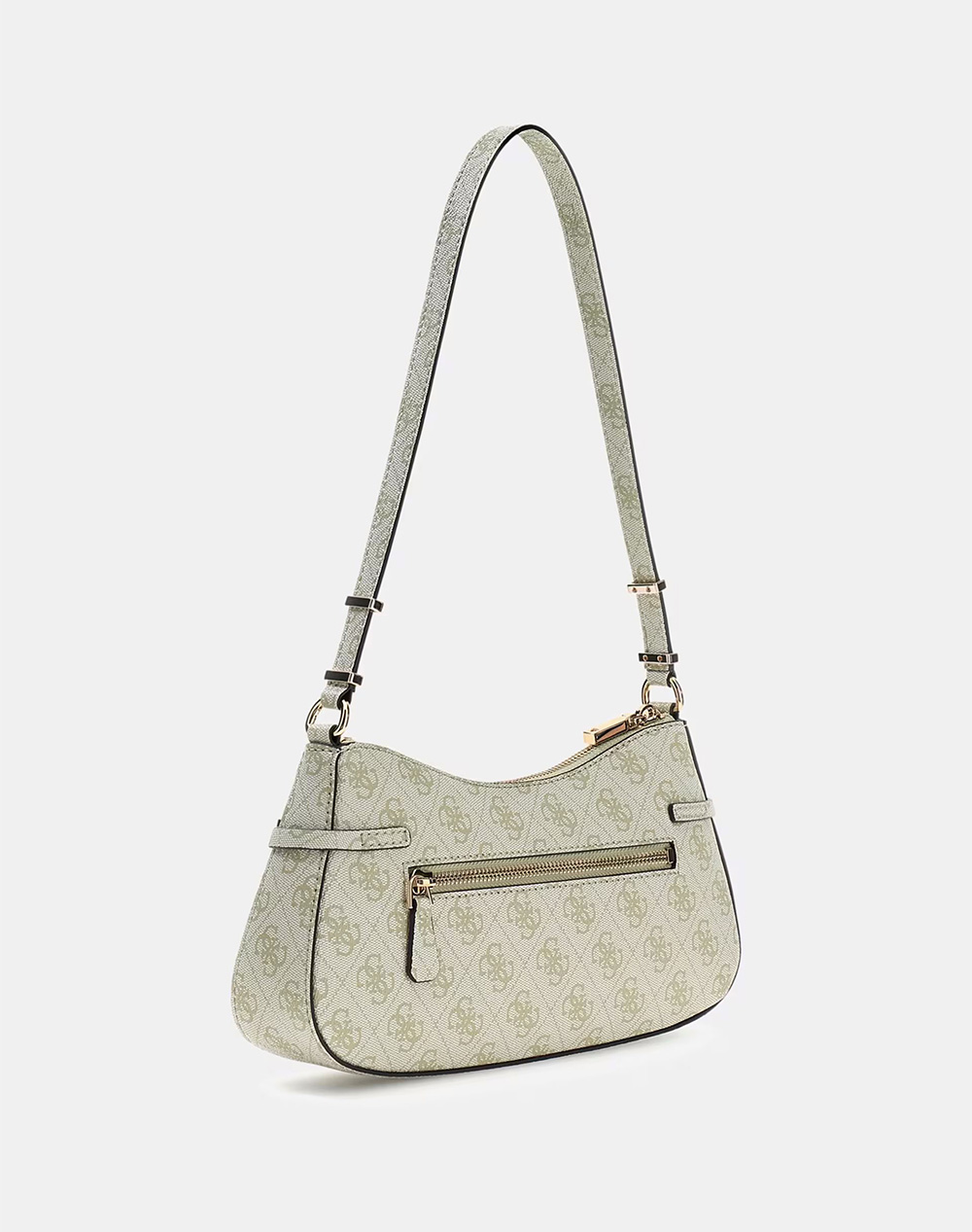 GUESS LEONA LOGO SHOULDER BAG ΤΣΑΝΤΑ ΓΥΝΑΙΚΕΙΟ HWSG9917180-SGO LightGreen