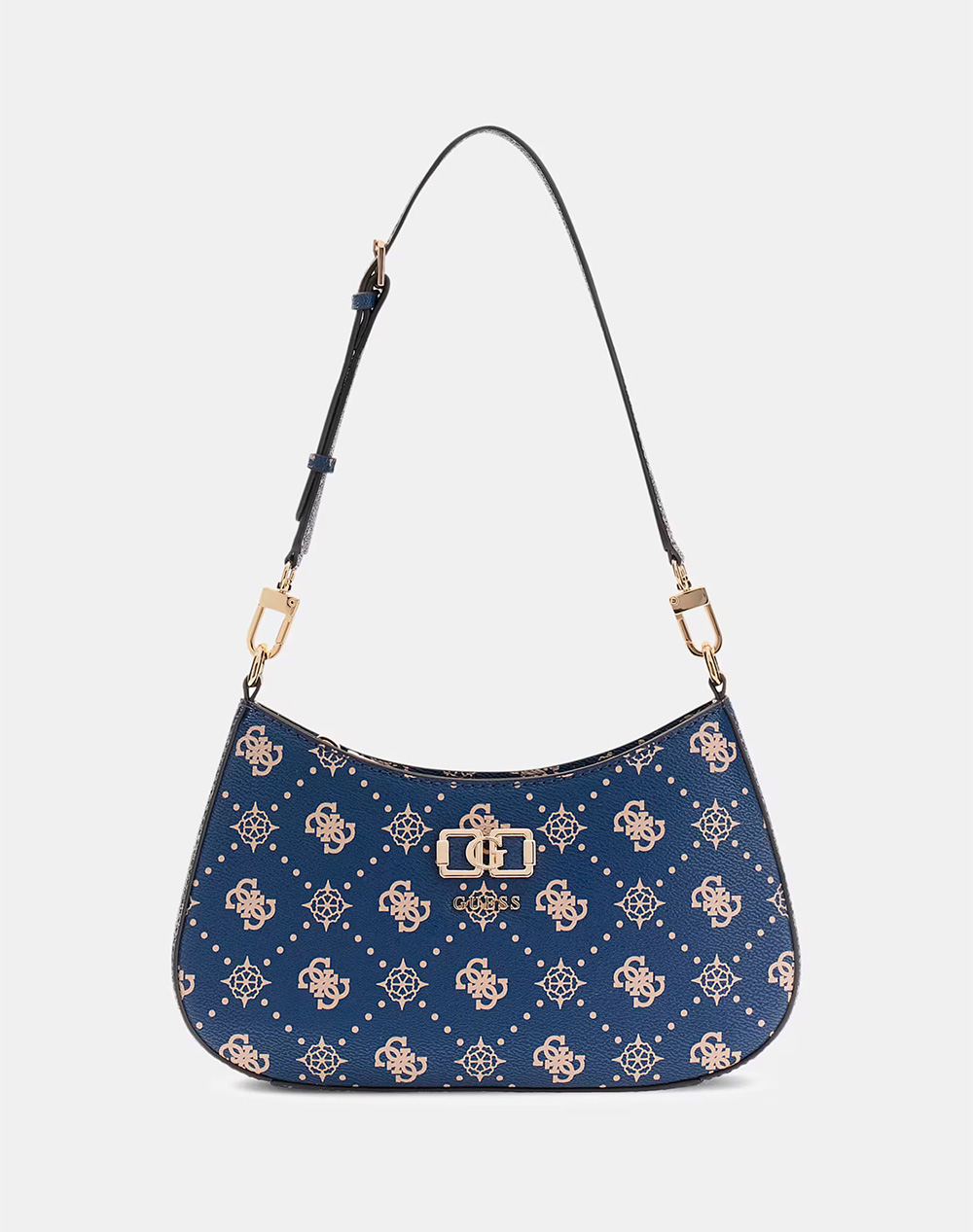 GUESS EMELIE LOGO TOP ZIP SHLDR BAG ΤΣΑΝΤΑ ΓΥΝΑΙΚΕΙΟ HWGP9928180-NLO NavyBlue