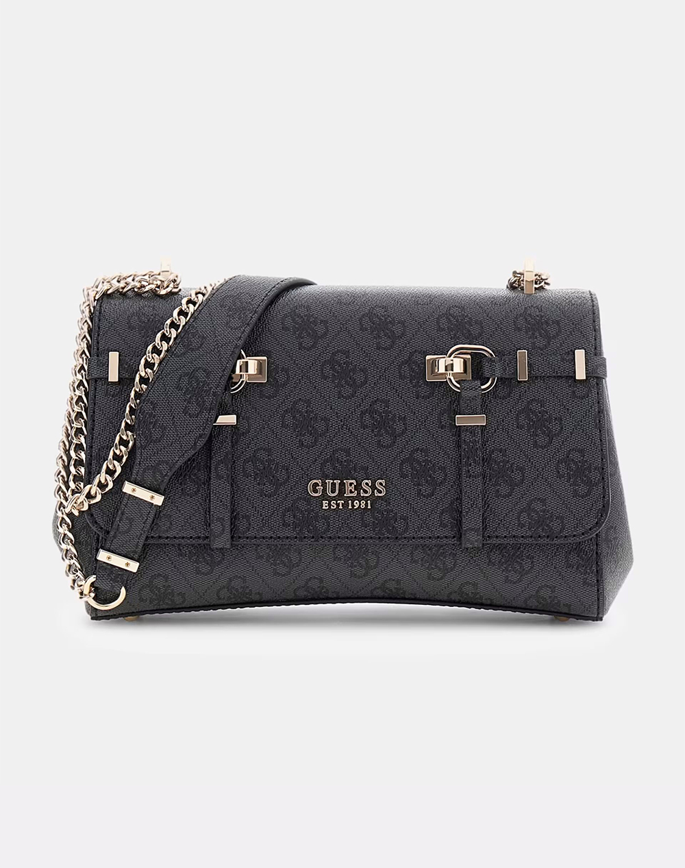 GUESS LEONA LOGO CONVRTBL XBODY FLAP ΤΣΑΝΤΑ ΓΥΝΑΙΚΕΙΟ HWSG9917210-CLO JetBlack