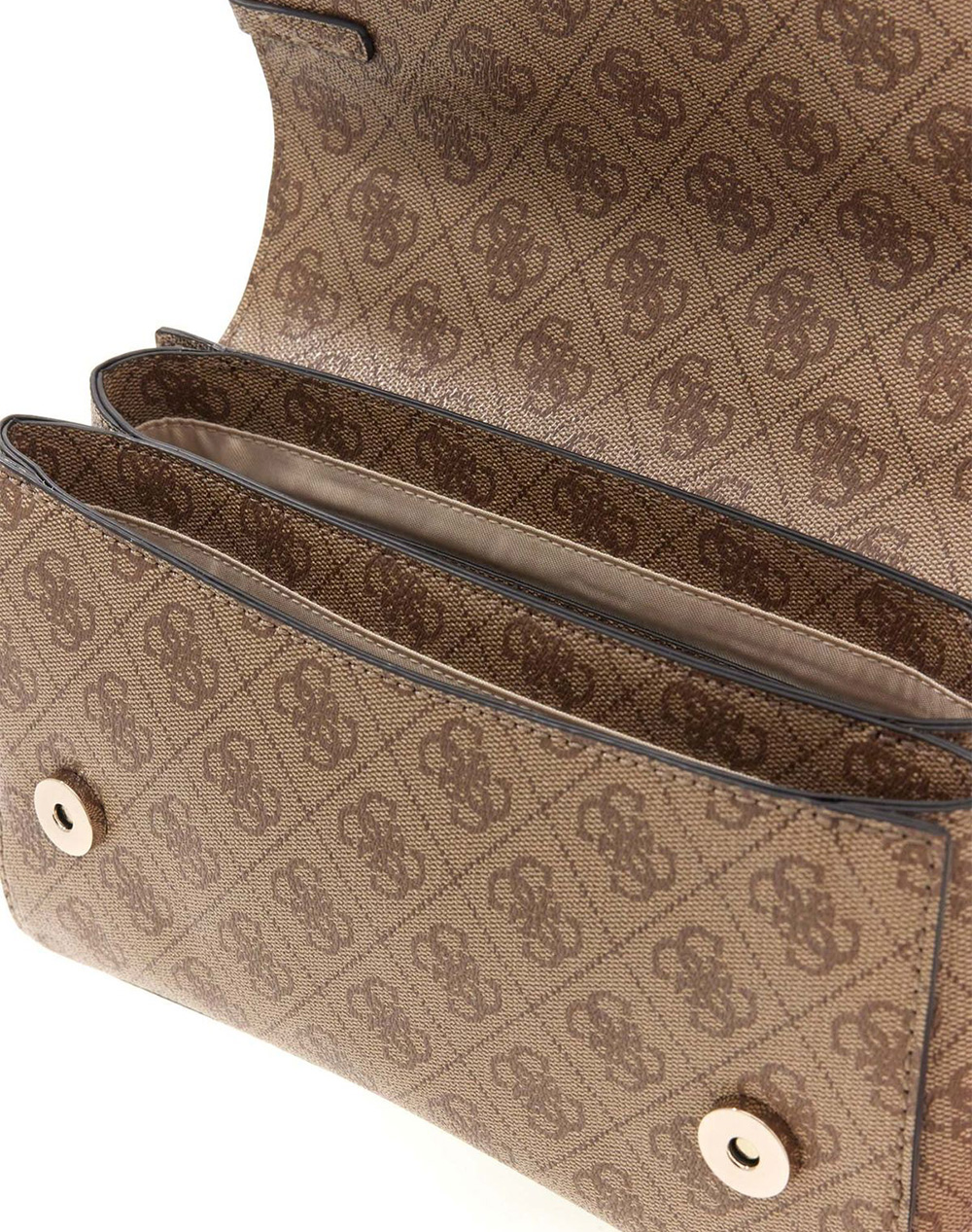 Guess Leona Logo Convrtbl Xbody Flap Τσάντα Γυναικείο Hwsg9917210-Ltl Sandybrown Γυναικεία αξεσουάρ τσάντες Politikos Shop Πολιτικός