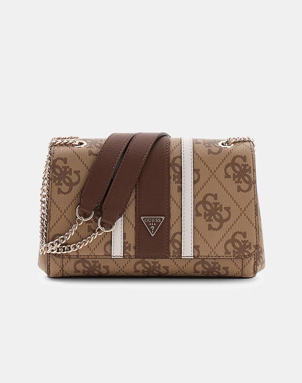 GUESS NOELLE II CNVRTBLE XBODY FLAP ΤΣΑΝΤΑ ΓΥΝΑΙΚΕΙΟ HWSS9672210-LGW Cappuccino