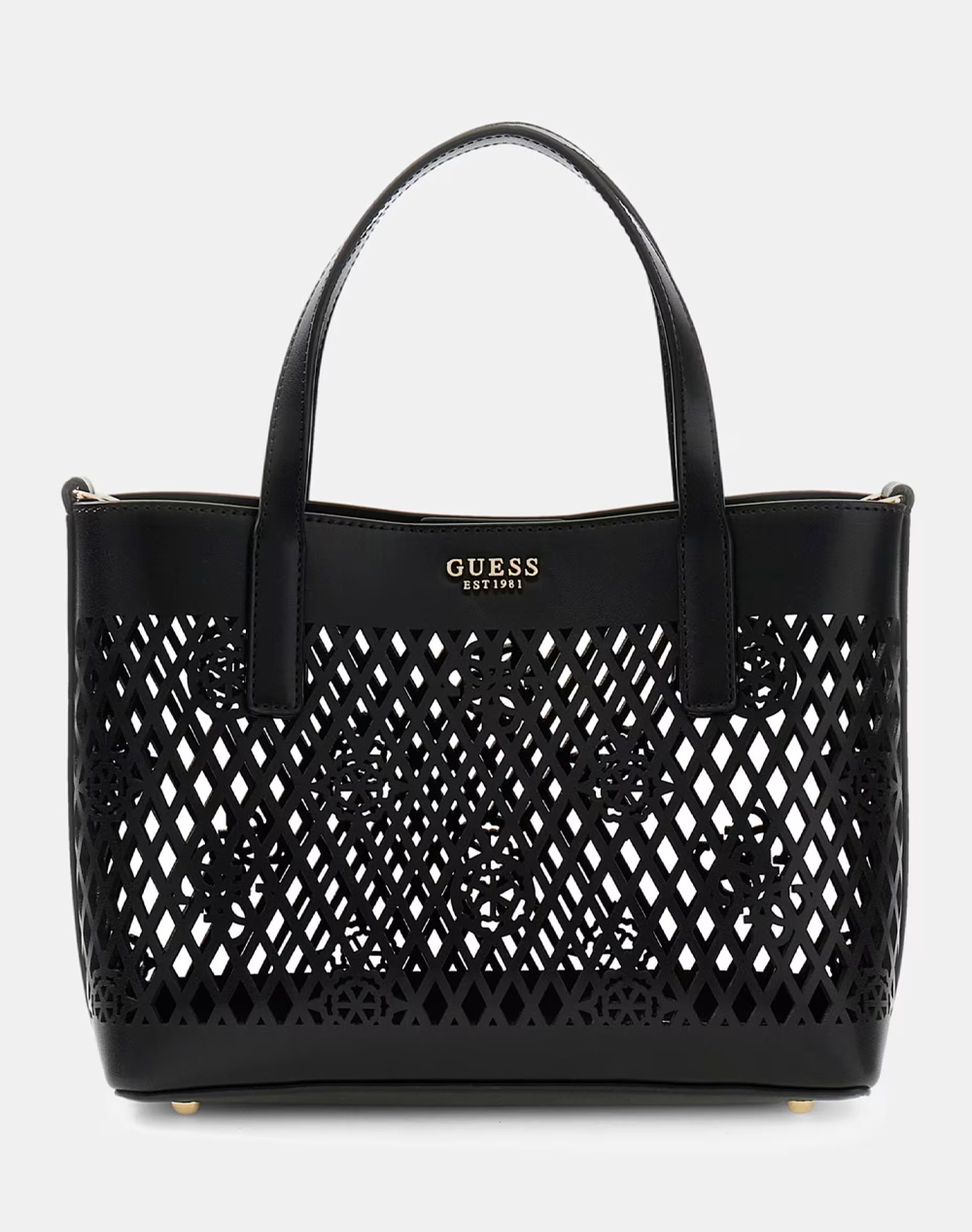 GUESS LETTY 2 IN 1 MINI TOTE ΤΣΑΝΤΑ ΓΥΝΑΙΚΕΙΟ HWPG9911750-BLA Black