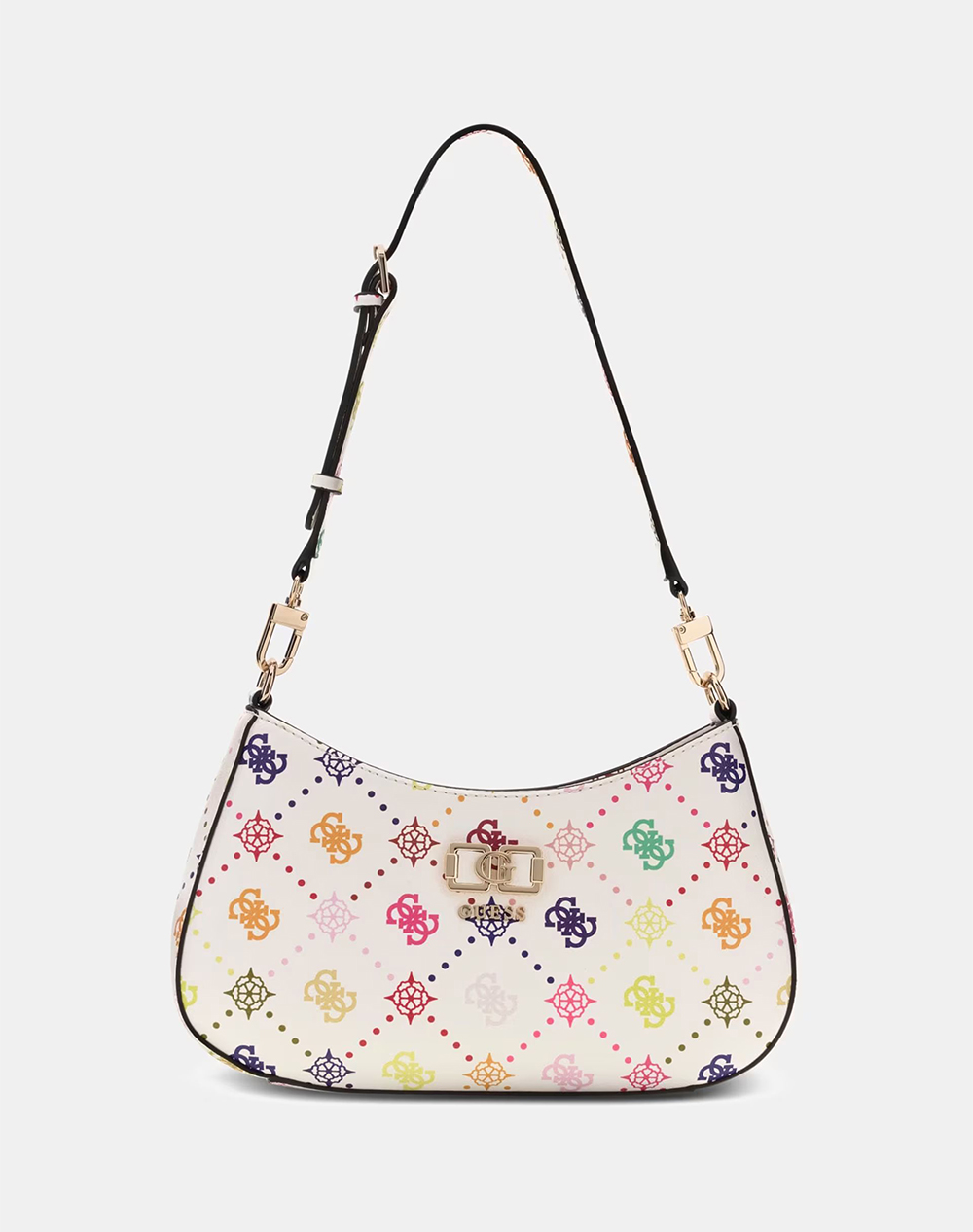 GUESS EMELIE LOGO TOP ZIP SHLDR BAG ΤΣΑΝΤΑ ΓΥΝΑΙΚΕΙΟ HWGM9928180-MUO Multi