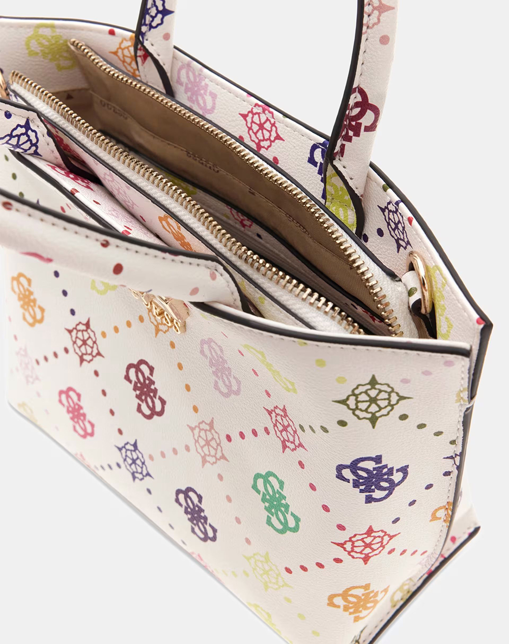 Guess Emelie Logo Mini Tote Τσάντα Γυναικείο Hwgm9928750-Muo Multi Γυναικεία αξεσουάρ τσάντες Politikos Shop Πολιτικός