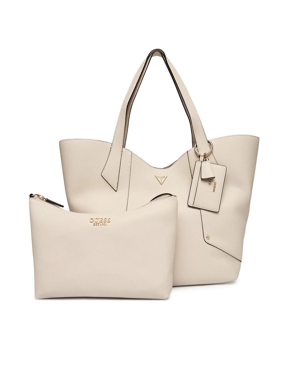 GUESS DARCY LARGE 2 IN 1 TOTE ΤΣΑΝΤΑ ΓΥΝΑΙΚΕΙΟ HWBG9914240-STO Biege