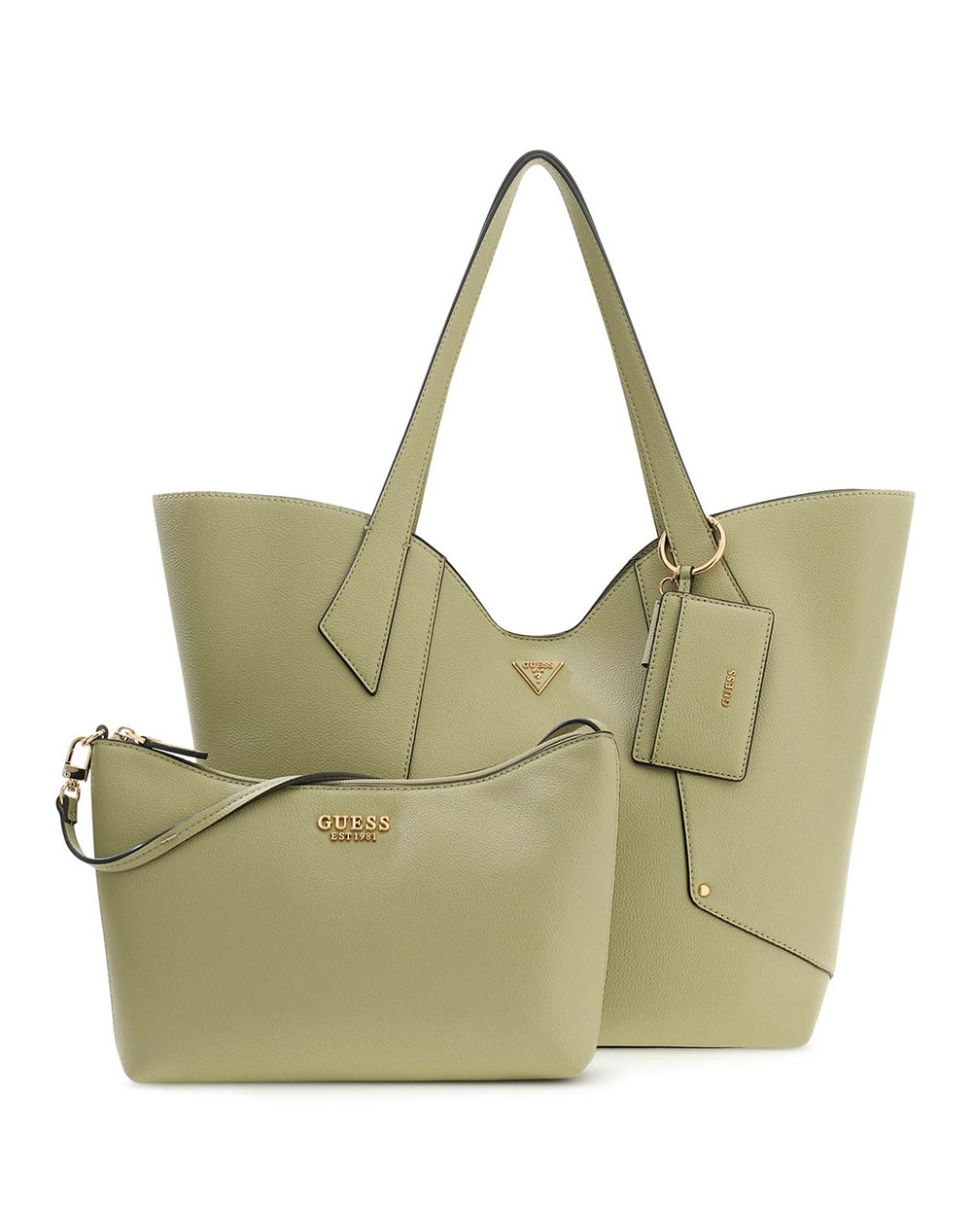 GUESS DARCY LARGE 2 IN 1 TOTE ΤΣΑΝΤΑ ΓΥΝΑΙΚΕΙΟ HWBG9914240-SAG Olive