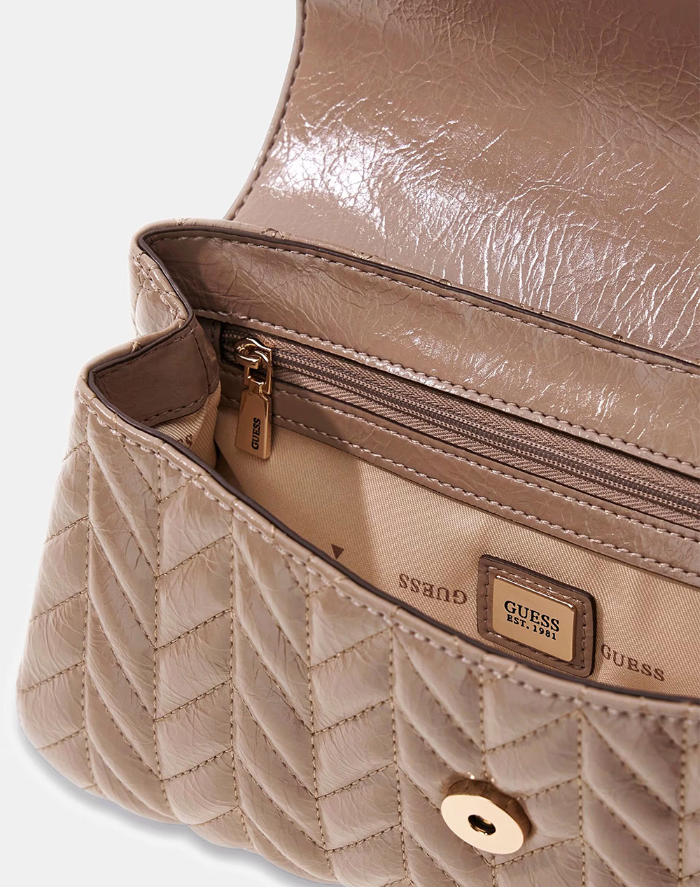 Guess Cheryl Convertible Xbody Flap Τσάντα Γυναικείο Hwtq9720210-Drt Sandybrown Γυναικεία αξεσουάρ τσάντες Politikos Shop Πολιτικός