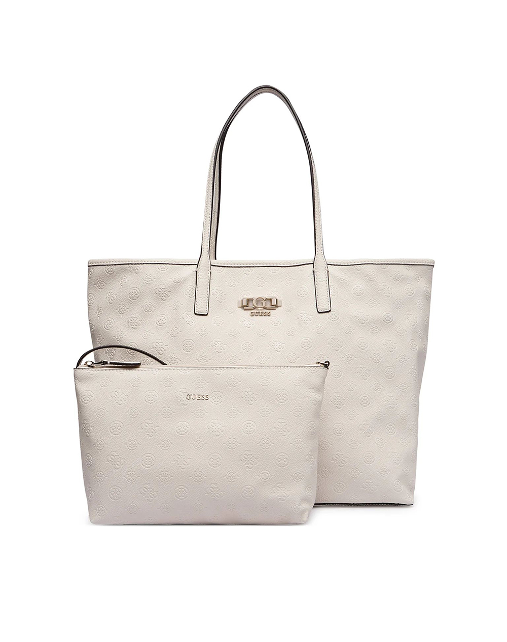 GUESS VICTTORIA LARGE 2 IN 1 TOTE ΤΣΑΝΤΑ ΓΥΝΑΙΚΕΙΟ HWPD9514290-STL Cream