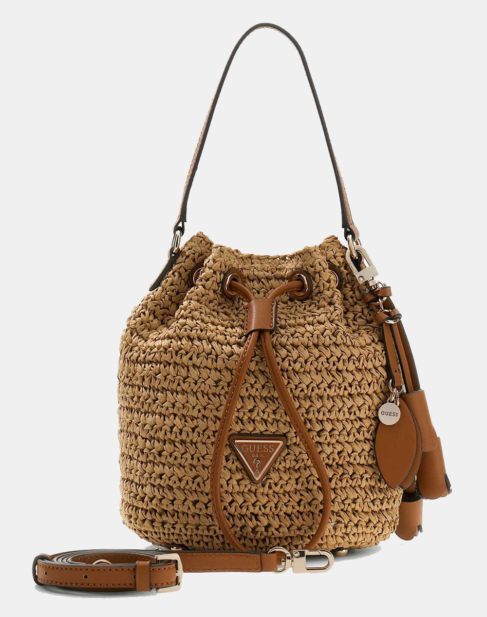 GUESS OFELIA TOP HANDLE BUCKET ΤΣΑΝΤΑ ΓΥΝΑΙΚΕΙΟ HWWG9923030-NTC CookieBrown