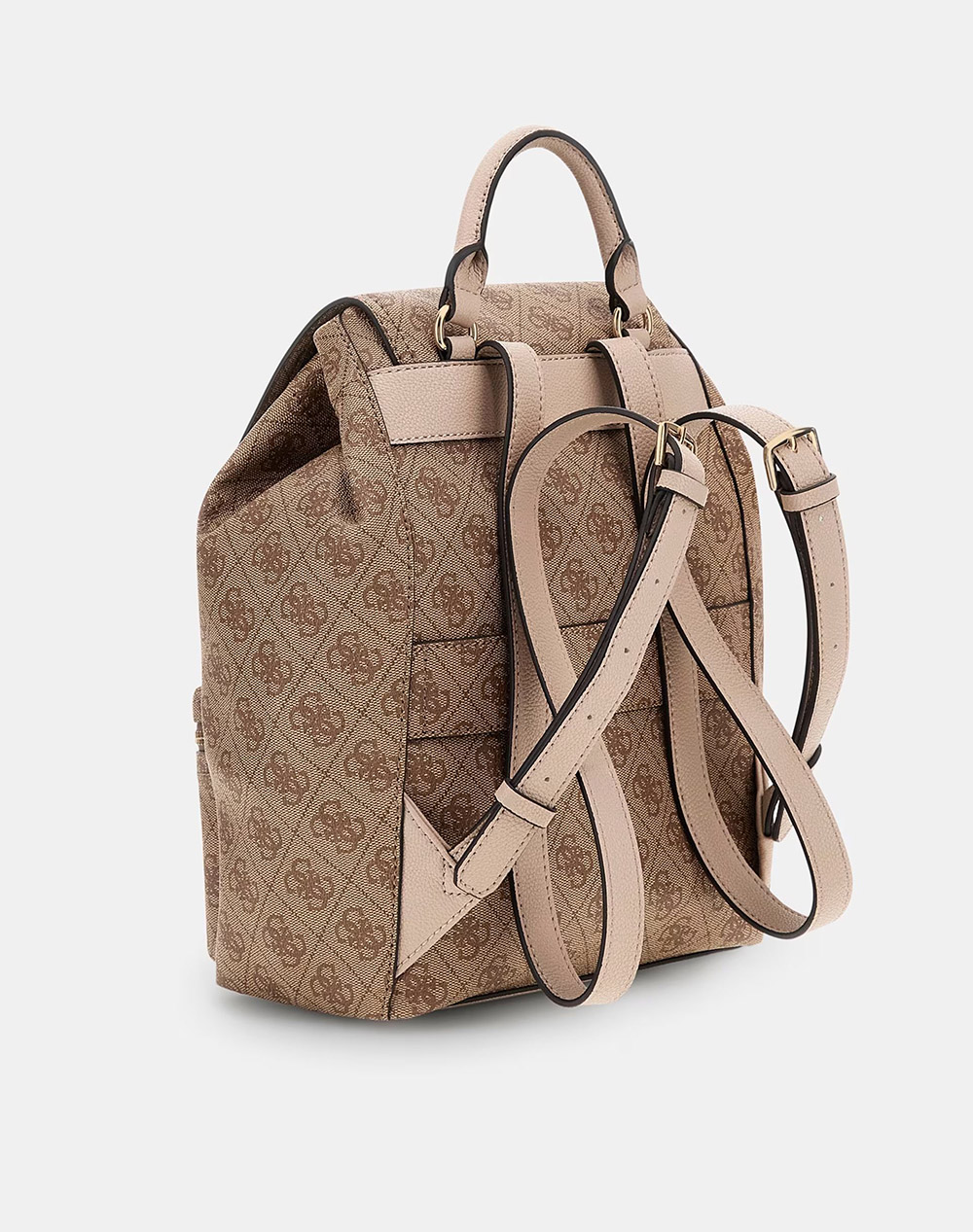 GUESS MANHATTAN II FLAP BACKPACK ΤΣΑΝΤΑ ΓΥΝΑΙΚΕΙΟ HWSG7118310-LTL SandyBrown