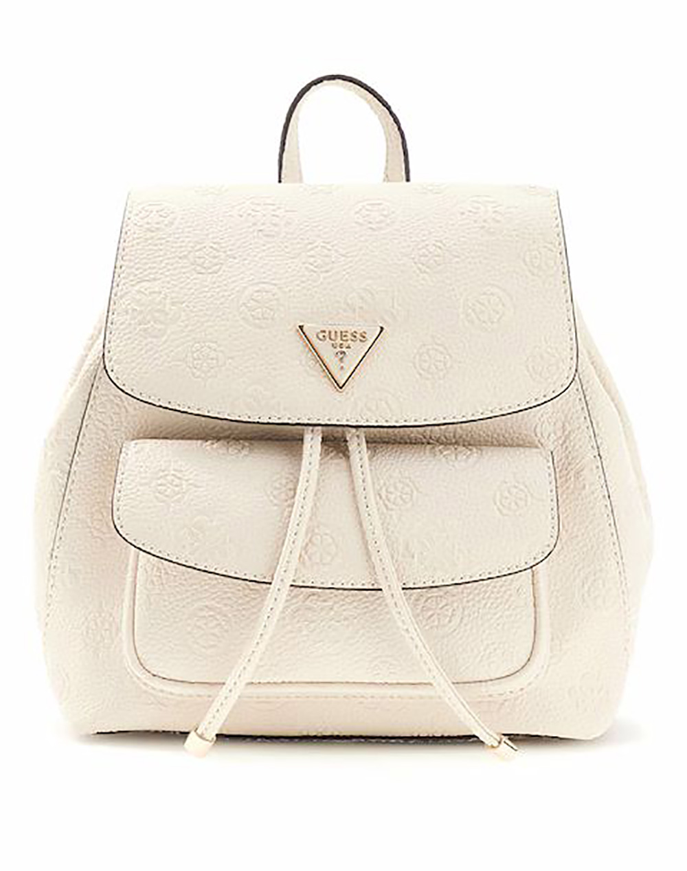 GUESS CRESIDIA II SML FLAP BACKPACK ΤΣΑΝΤΑ ΓΥΝΑΙΚΕΙΟ HWPD9888310-OFL Ecru