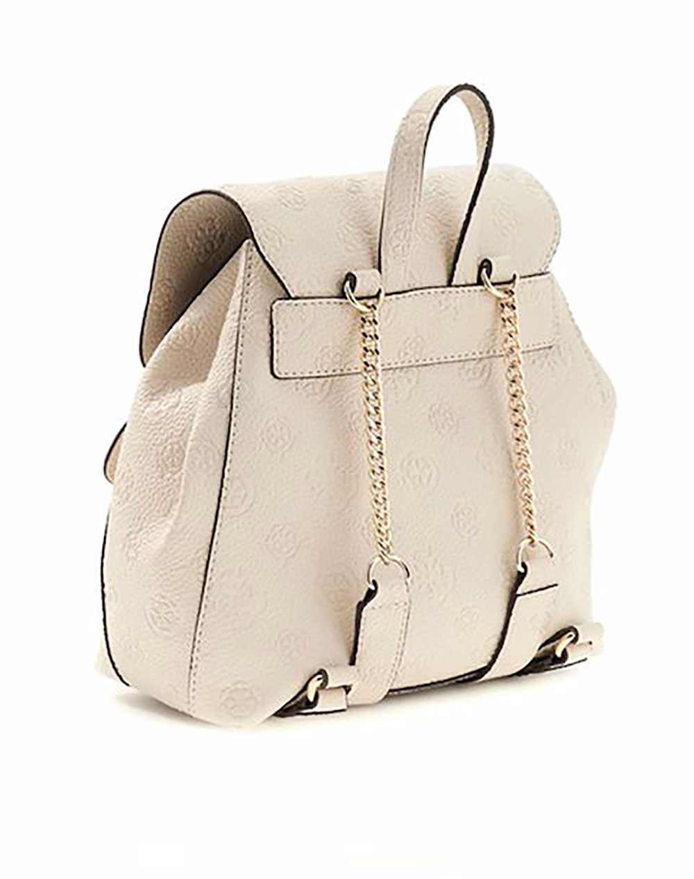 GUESS CRESIDIA II SML FLAP BACKPACK ΤΣΑΝΤΑ ΓΥΝΑΙΚΕΙΟ HWPD9888310-OFL Ecru