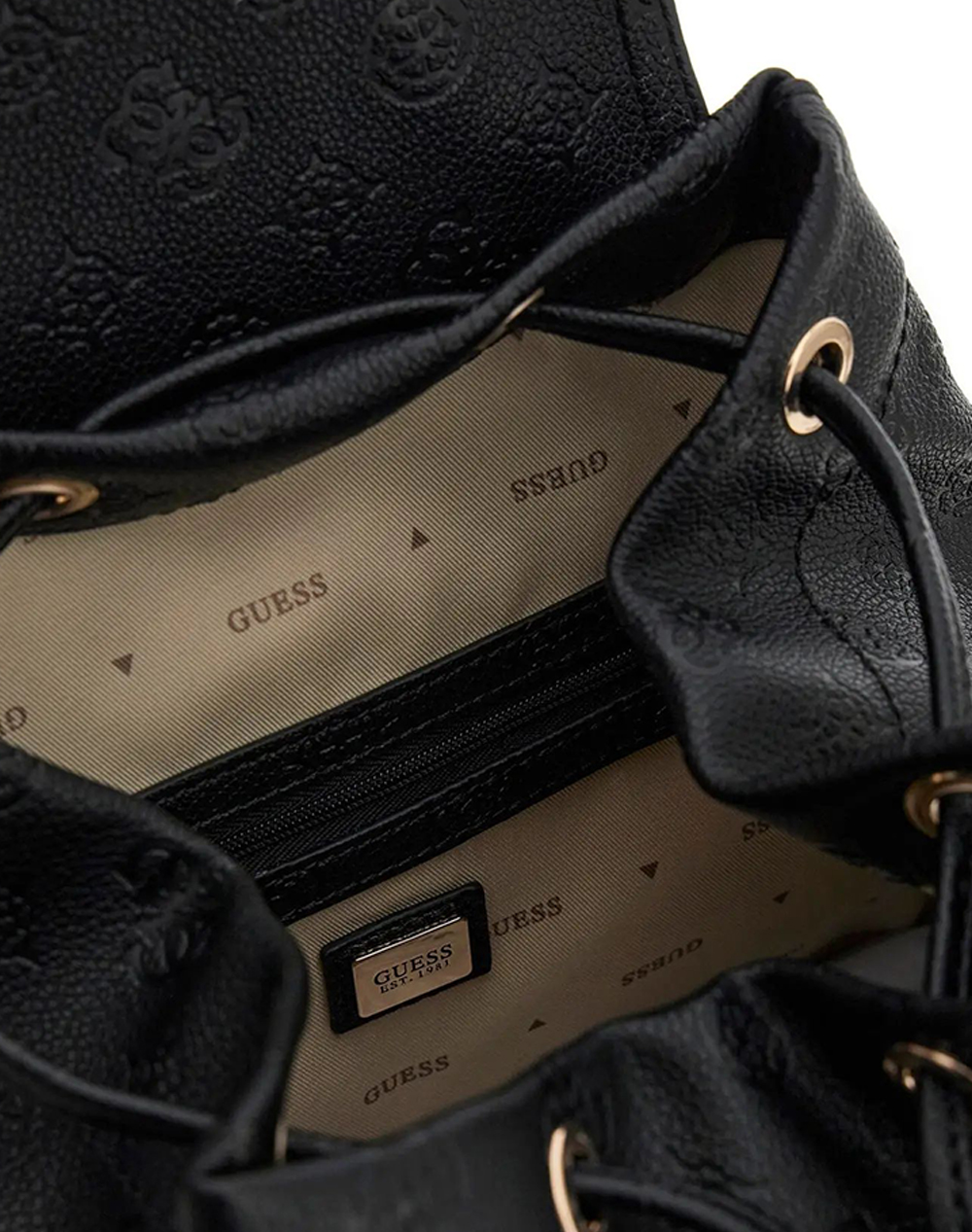 Guess Manhattan Ii Flap Backpack Τσάντα Γυναικείο Hwpd7118310-Blo Black Γυναικεία αξεσουάρ τσάντες Politikos Shop Πολιτικός