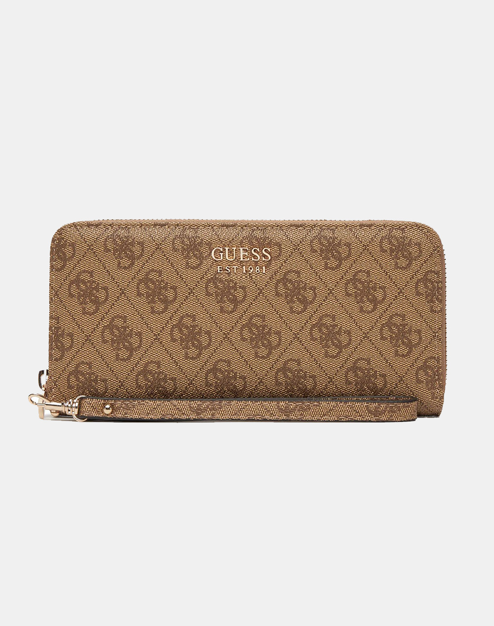 GUESS BRENTON SLG LRG ZIP AROUND ΑΞΕΣΟΥΑΡ ΓΥΝΑΙΚΕΙΟ SWLG9648146-LTL SandyBrown