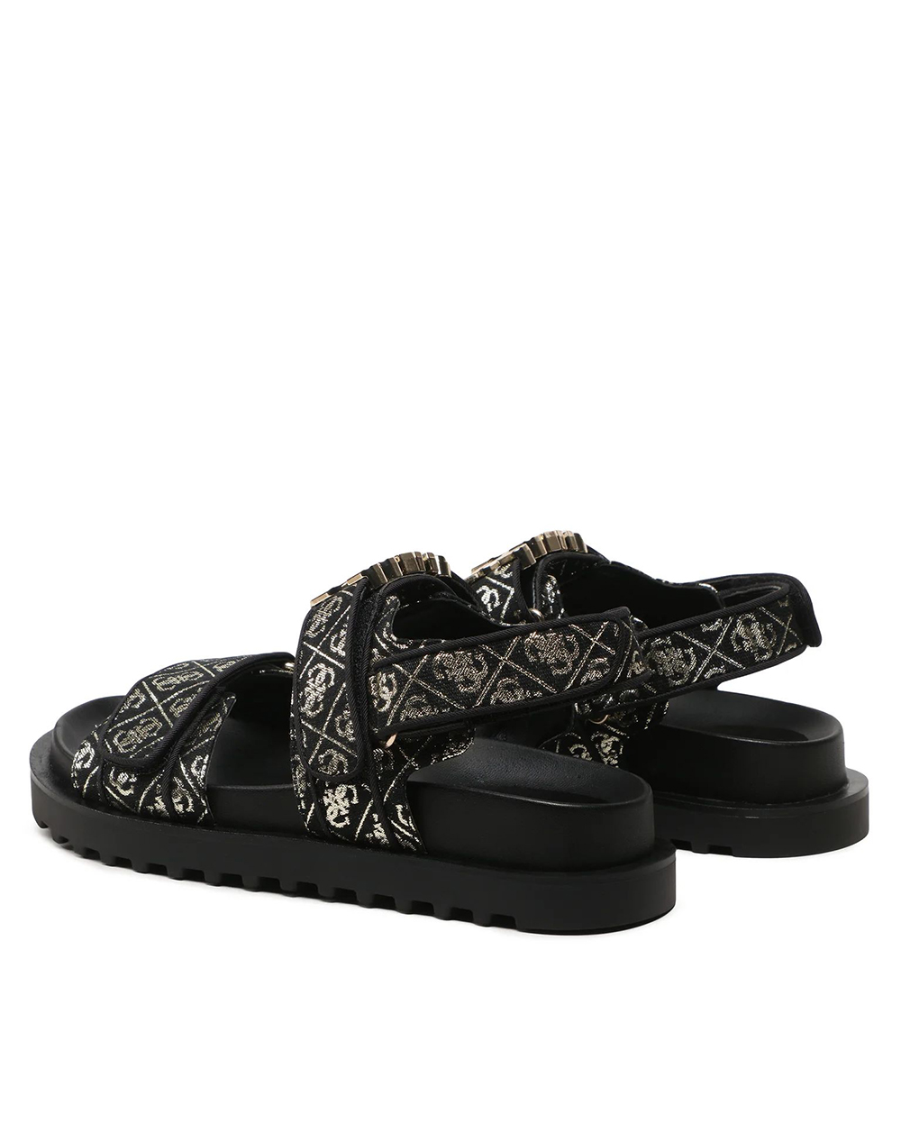 Guess Fabelis Παπουτσι Γυναικείο Fl6Fbsfal03-Blkpl Black Γυναικεία παπούτσια Εσπαντριγιες Σανδαλια Politikos Shop Πολιτικός
