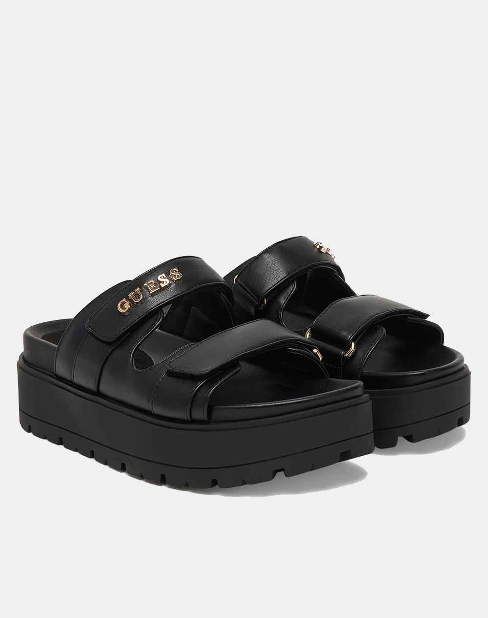 GUESS FAXON ΠΑΠΟΥΤΣΙ ΓΥΝΑΙΚΕΙΟ FLJFAXELE03-BLACK Black