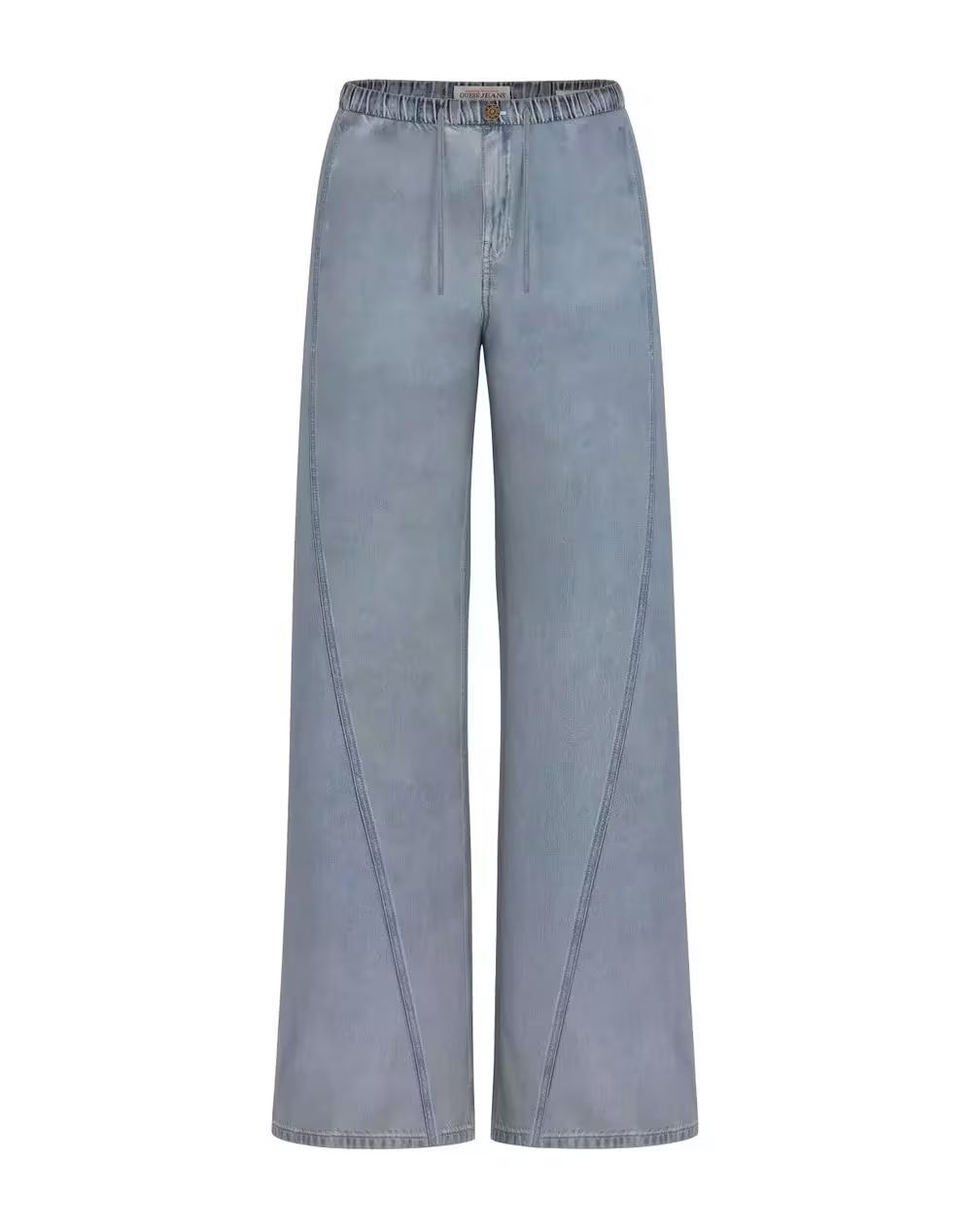Guess Jeans Γυναικείο Τζιν Παντελόνι Τζιν Ανοιχτό Μπλε Βαμβάκι Λυοσέλ