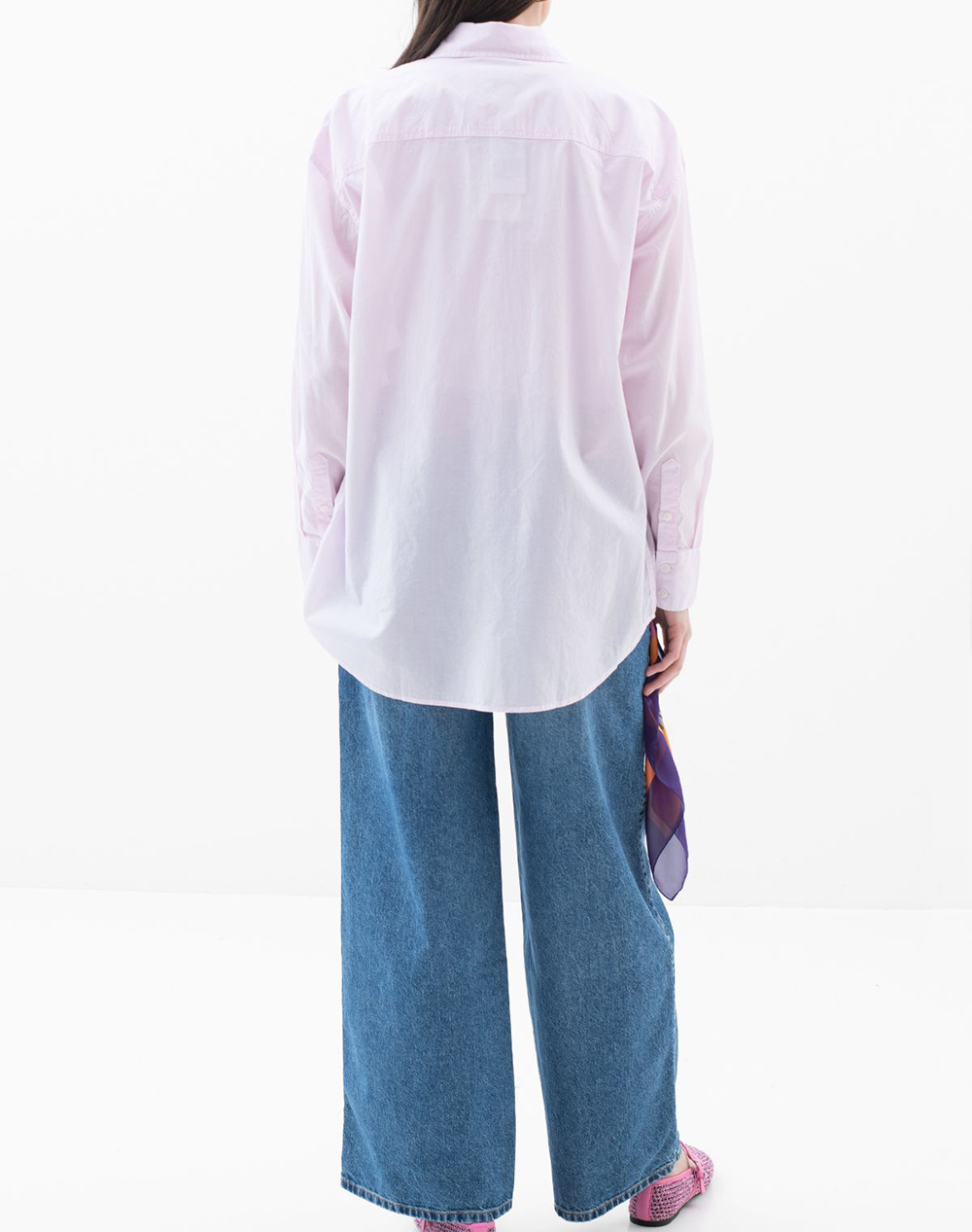 GUESS JEANS GUESS JEANS GJ LS OS POCKET SHIRT ΠΟΥΚΑΜΙΣΟ ΓΥΝΑΙΚΕΙΟ W6GHC2WN861-G491 Lilac - 2
