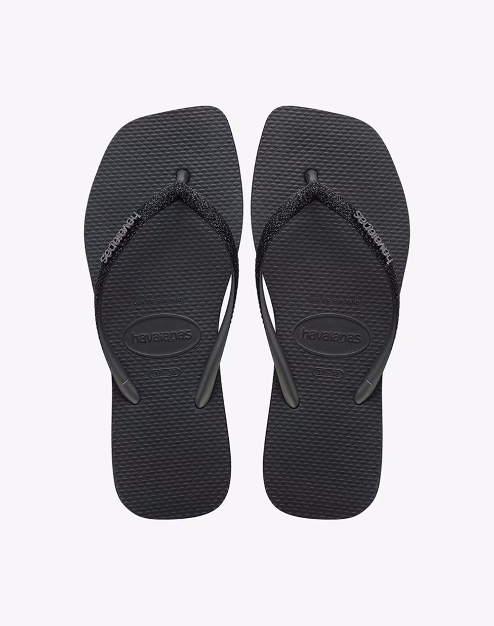 Havaianas Hav Slim Square Sparkle 4150248-07538 Darkslategrey Γυναικεία παπούτσια Σαγιοναρες Politikos Shop Πολιτικός