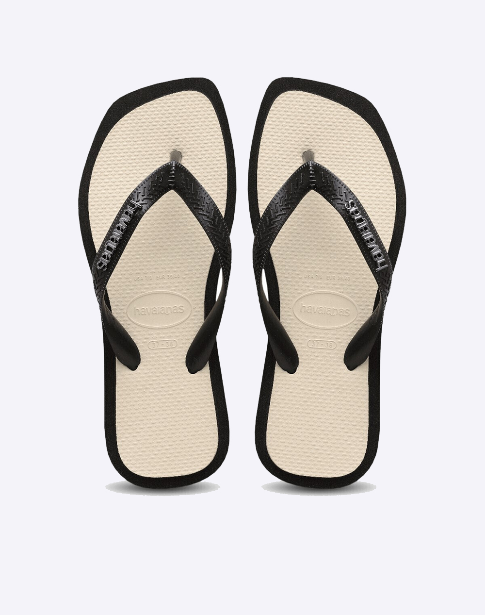 Havaianas Hav Top Square Fusion 4149944-00090 Black Γυναικεία παπούτσια Σαγιοναρες Politikos Shop Πολιτικός