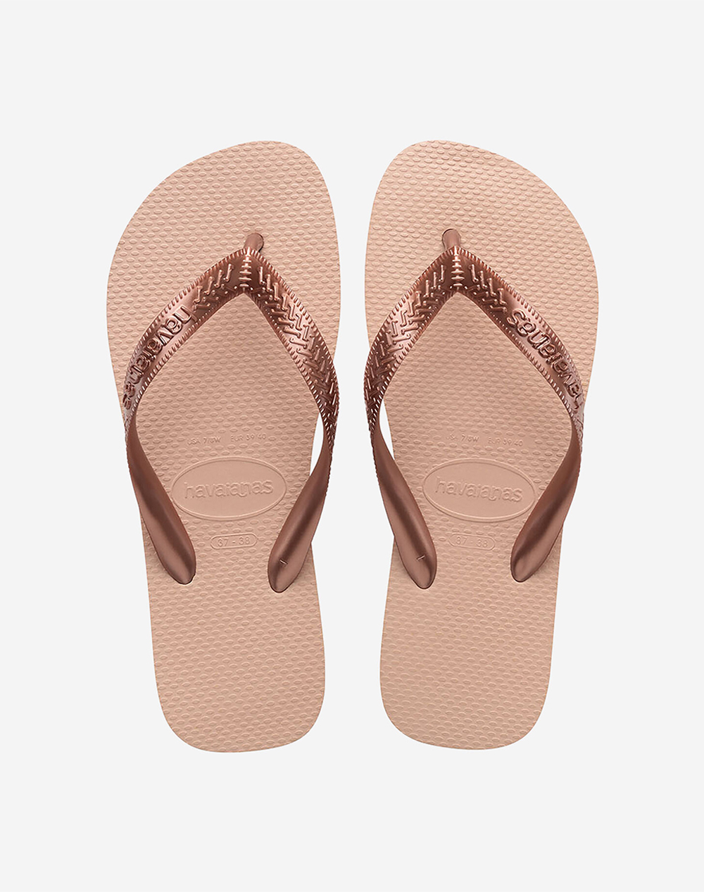 Havaianas Hav Top Tiras 4137428-00076 Pink Γυναικεία παπούτσια Σαγιοναρες Politikos Shop Πολιτικός