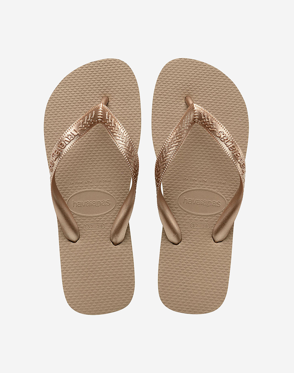 Havaianas Hav Top Tiras 4137428-03581 Rosegold Γυναικεία παπούτσια Σαγιοναρες Politikos Shop Πολιτικός