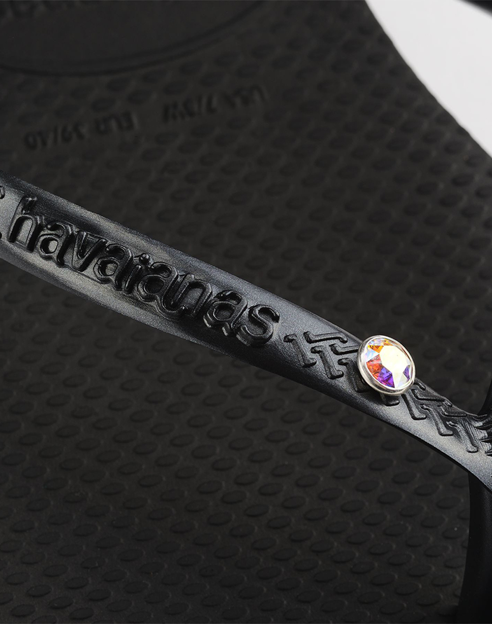 Havaianas Hav Slim Crystal Sw Ii 4145651-00090 Black Γυναικεία παπούτσια Σαγιοναρες Politikos Shop Πολιτικός