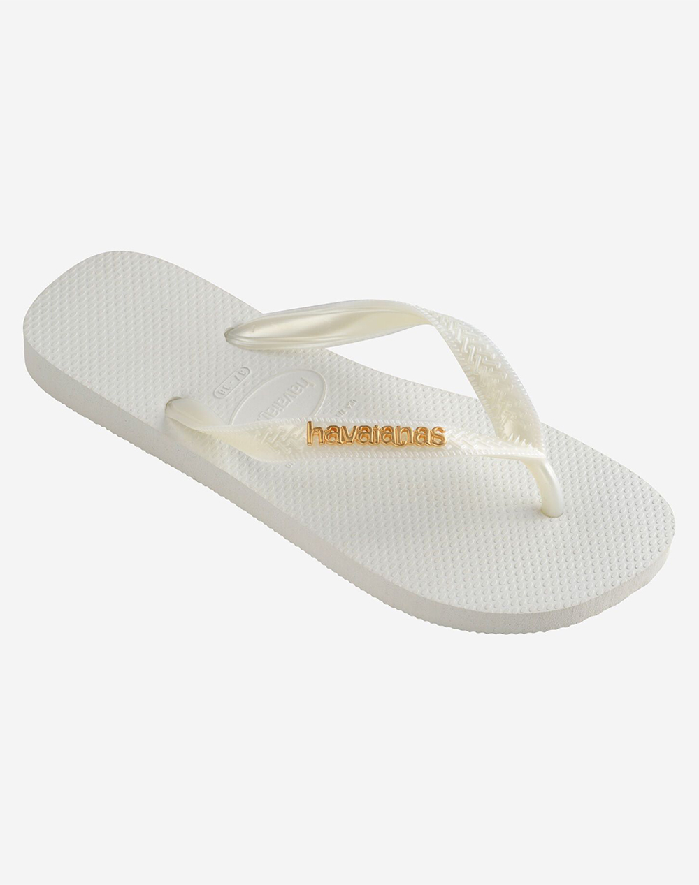 HAVAIANAS HAVAIANAS HAV. TOP LOGO METALLIC 4127244-00001 White - 2