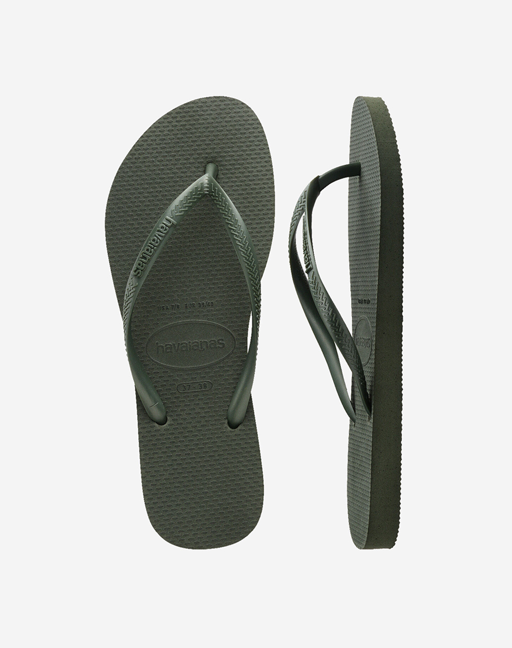 Havaianas Hav Slim 4000030-04896 Darkolivegreen Γυναικεία παπούτσια Σαγιοναρες Politikos Shop Πολιτικός