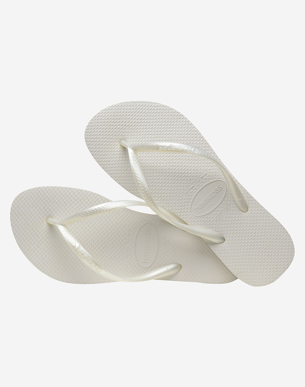 Havaianas Hav Slim 4000030-00001 White Γυναικεία παπούτσια Σαγιοναρες Politikos Shop Πολιτικός