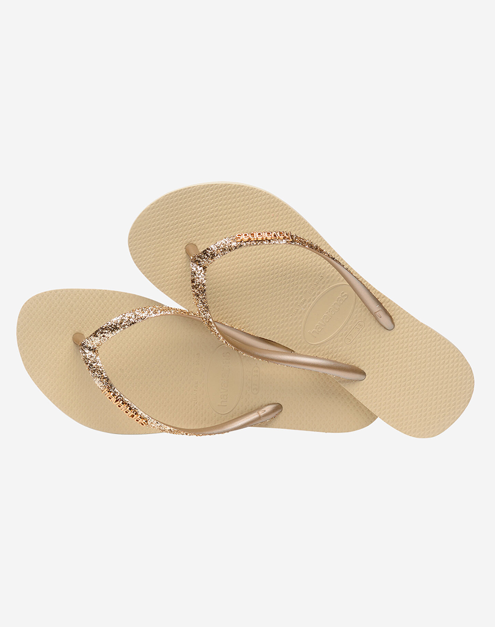 HAVAIANAS HAVAIANAS HAV. SLIM GLITTER II 4146975-00154 Biege - 2