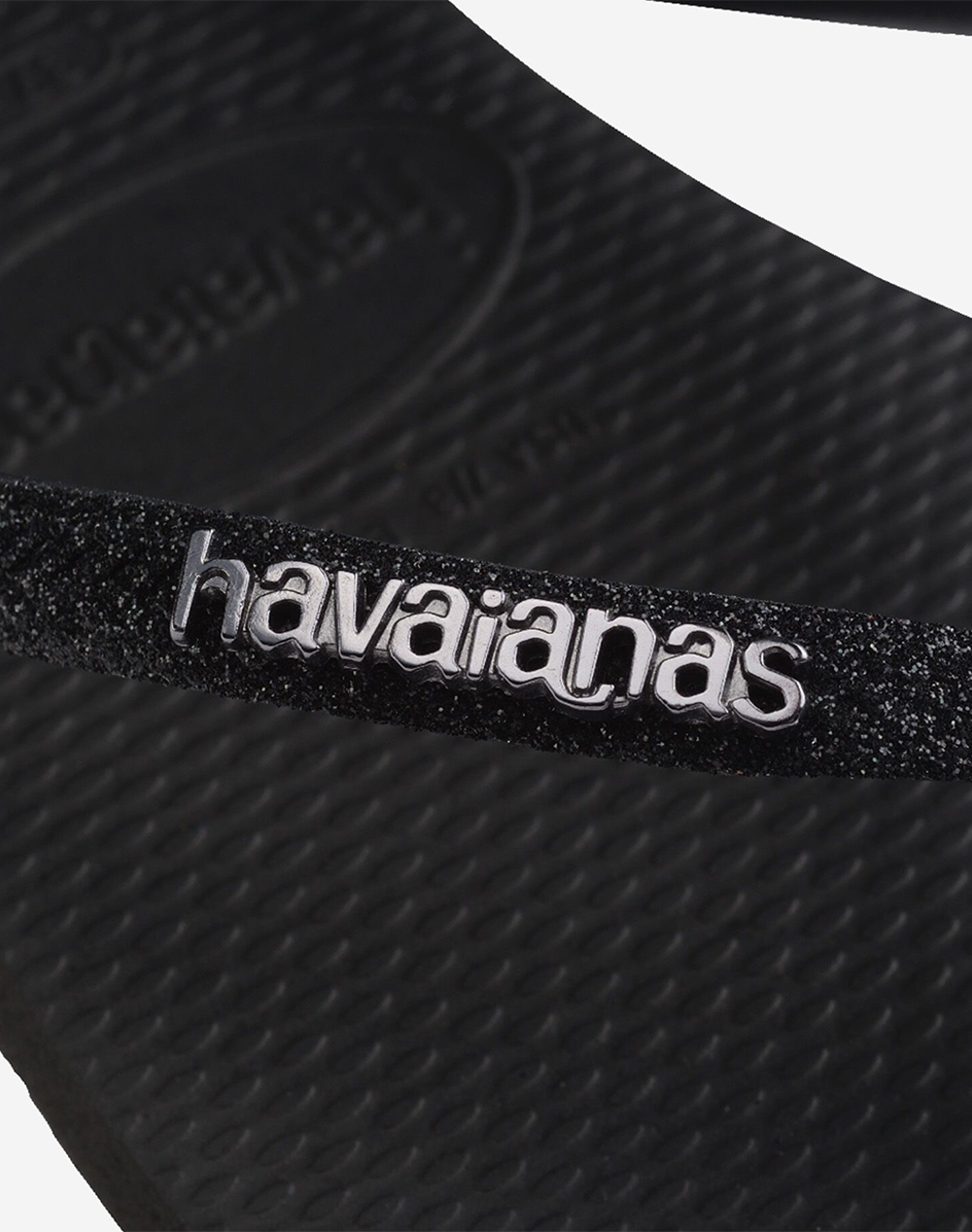 Havaianas Hav Slim Glitter Ii 4146975-01069 Black Γυναικεία παπούτσια Σαγιοναρες Politikos Shop Πολιτικός