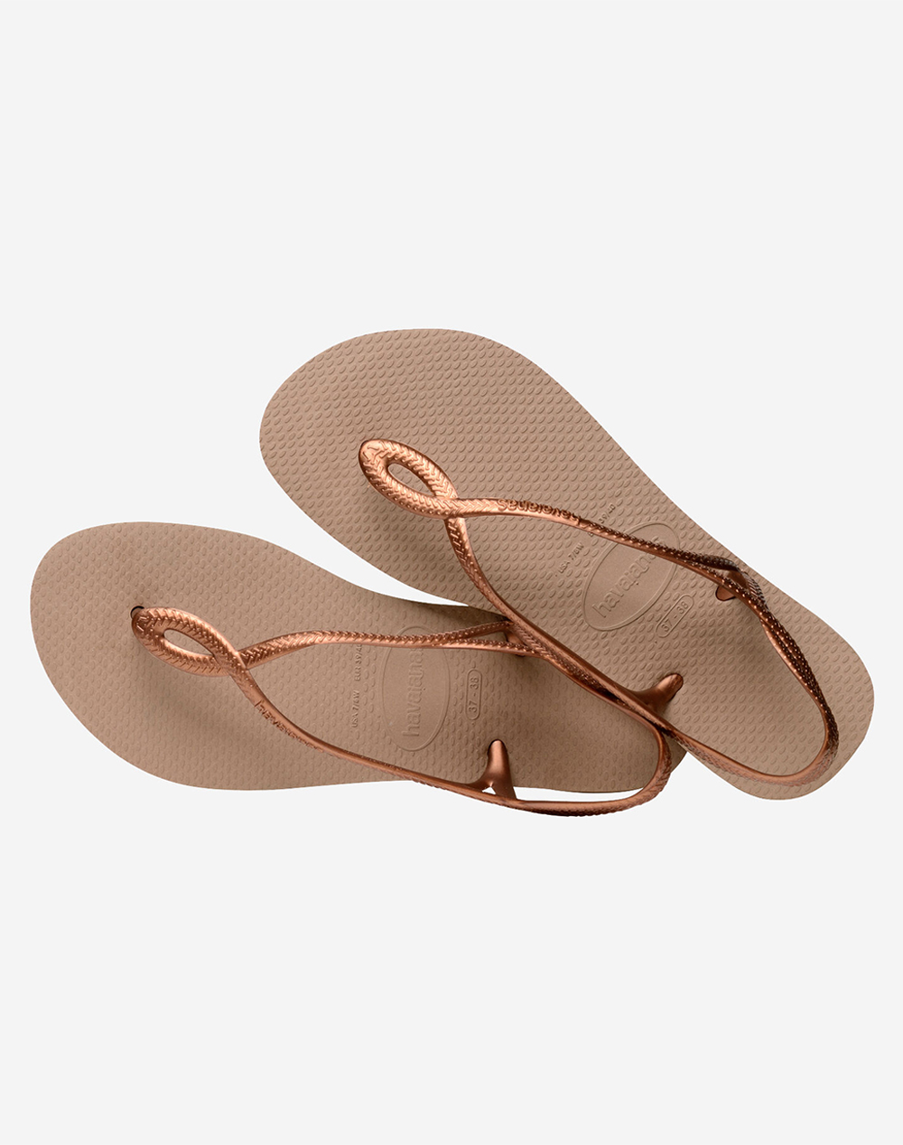 Havaianas Hav Luna 4129697-05282 Rosegold Γυναικεία παπούτσια Σαγιοναρες Politikos Shop Πολιτικός