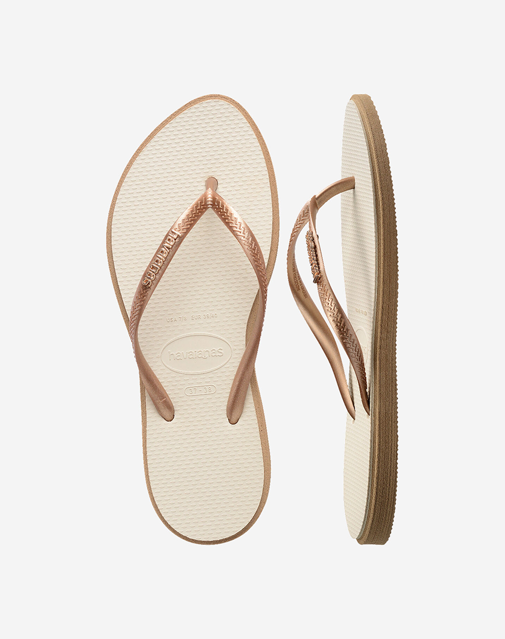 Havaianas Hav Slim Point 4149584-06842 Biege Γυναικεία παπούτσια Σαγιοναρες Politikos Shop Πολιτικός
