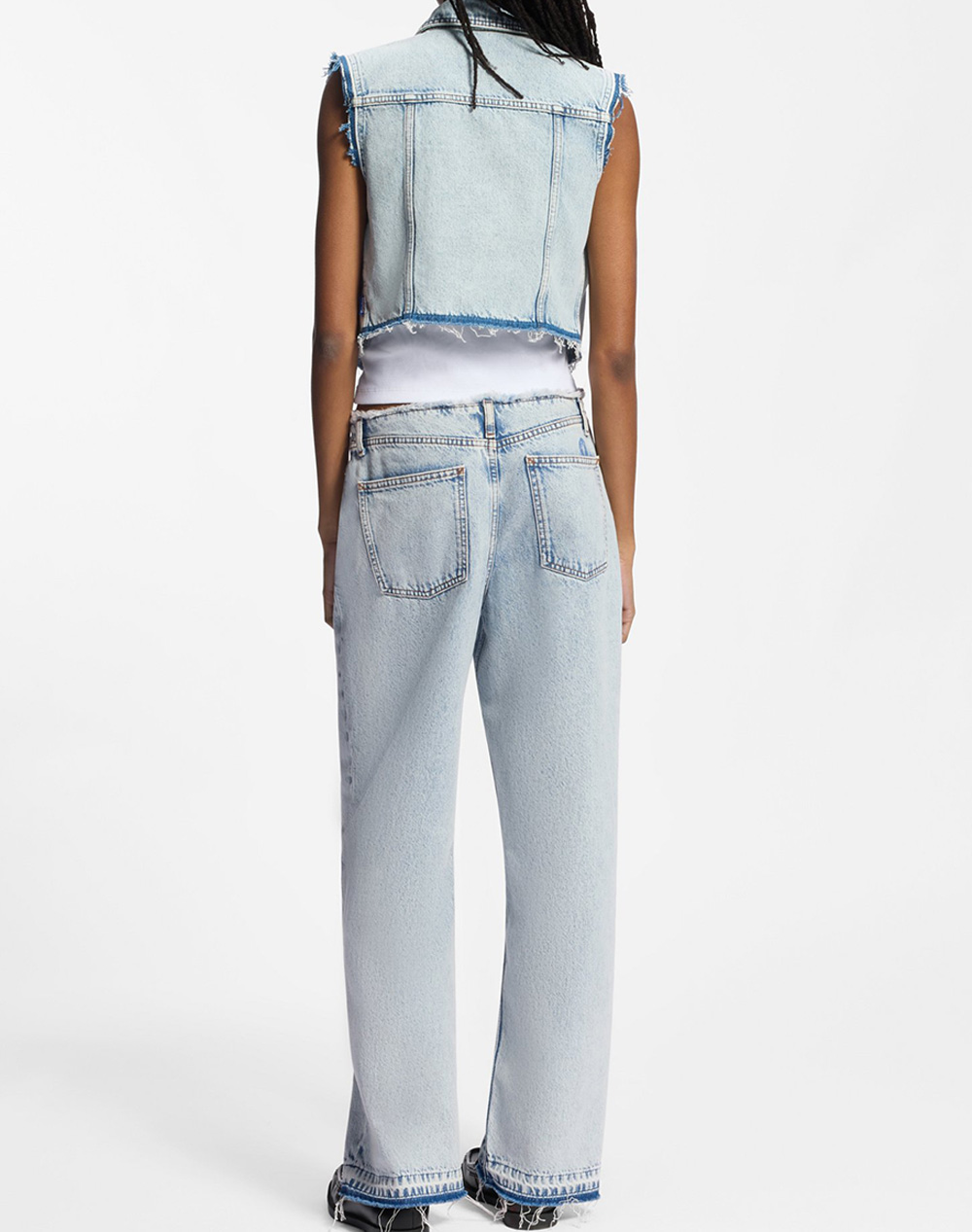 HUGO HUGO Leni_7_B 10278460 01 50557022-450 DenimLightBlue - 2