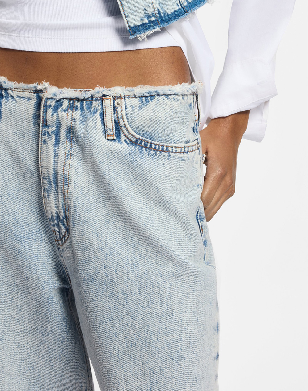 HUGO HUGO Leni_7_B 10278460 01 50557022-450 DenimLightBlue - 3