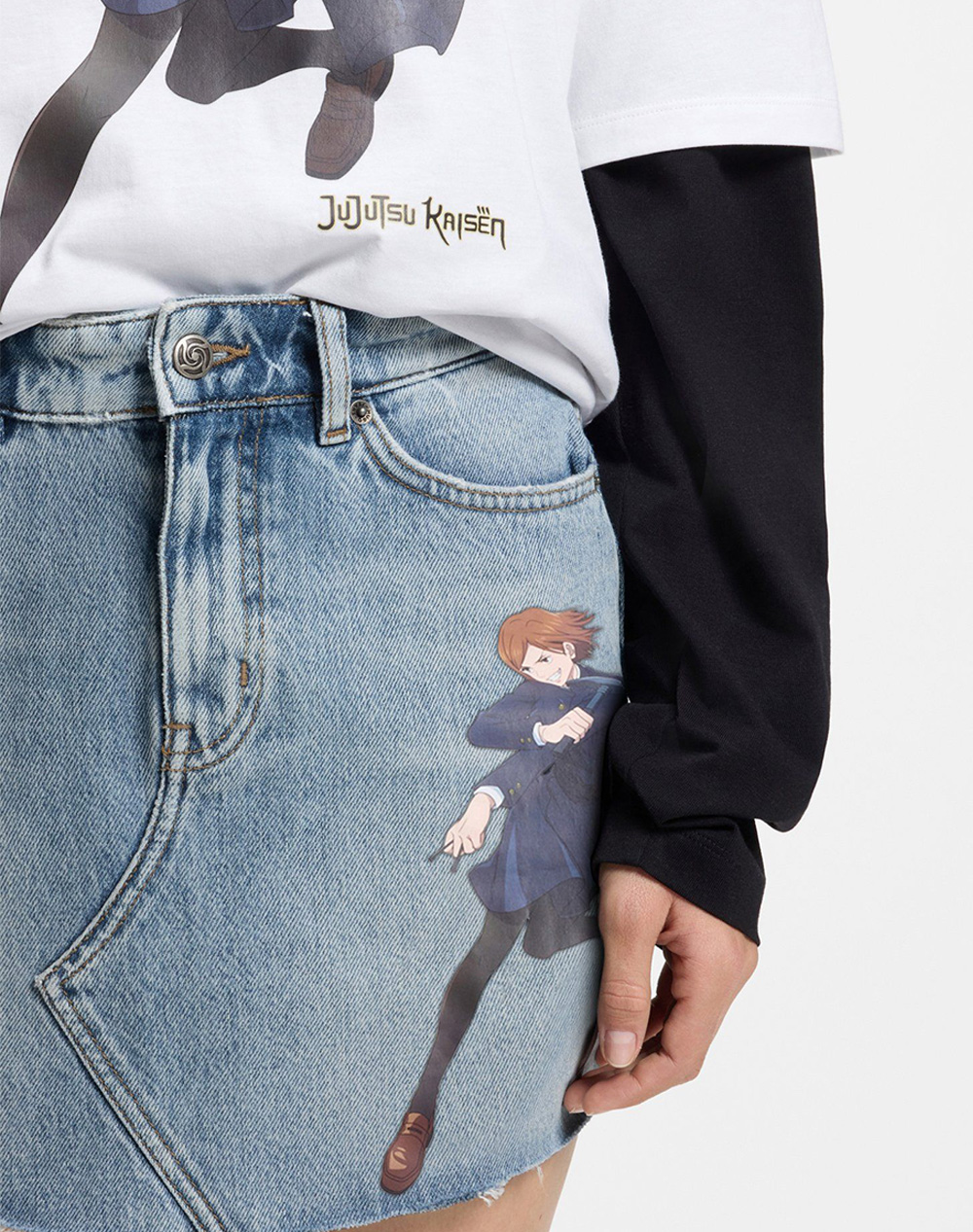 Hugo Gadele Jjk 10276973 01 50557549-437 Denimblue Γυναικεία ρούχα φούστες Politikos Shop Πολιτικός