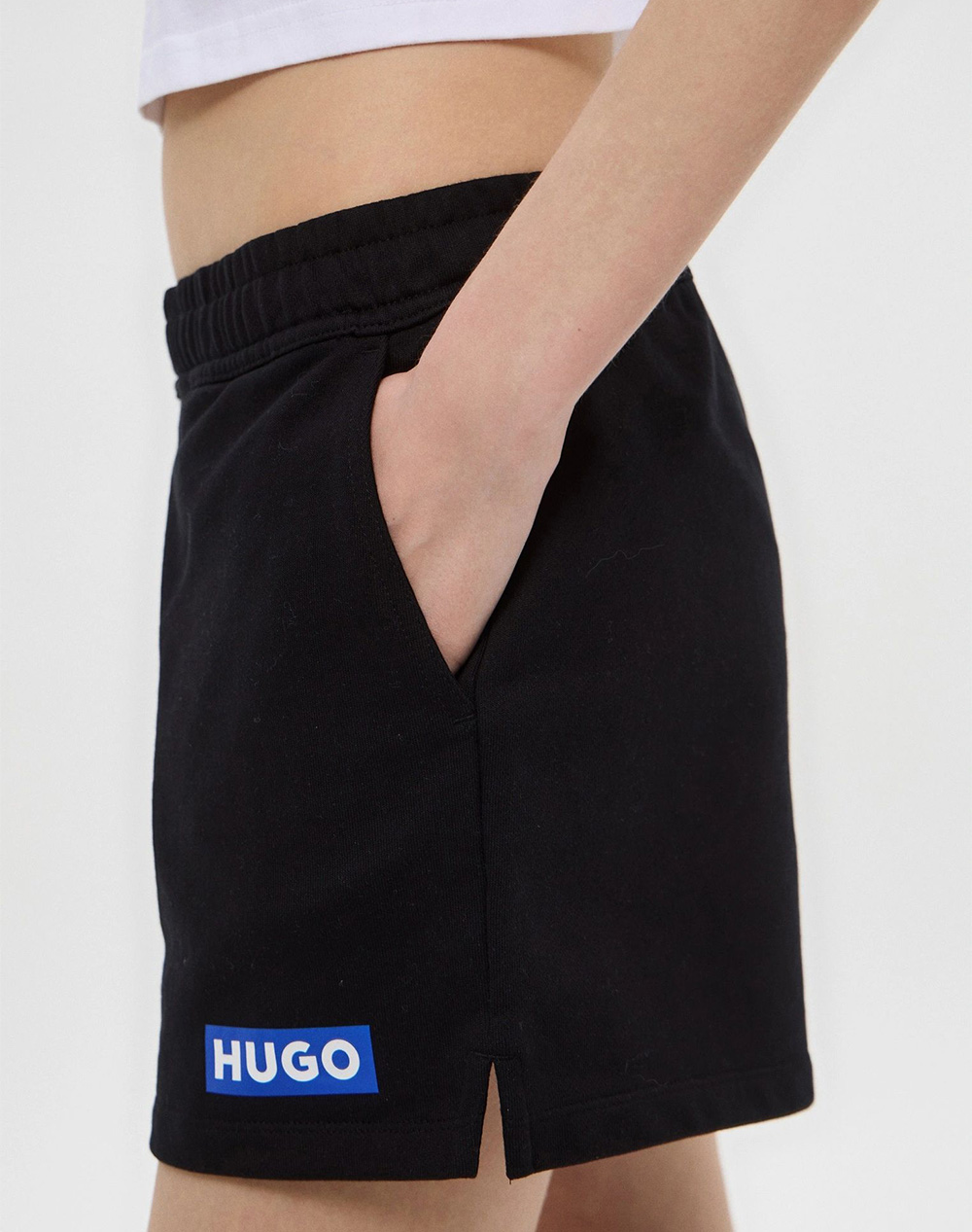 HUGO Classic Shorts_B_1 10249110 01 50541122-001 Black φωτογραφία