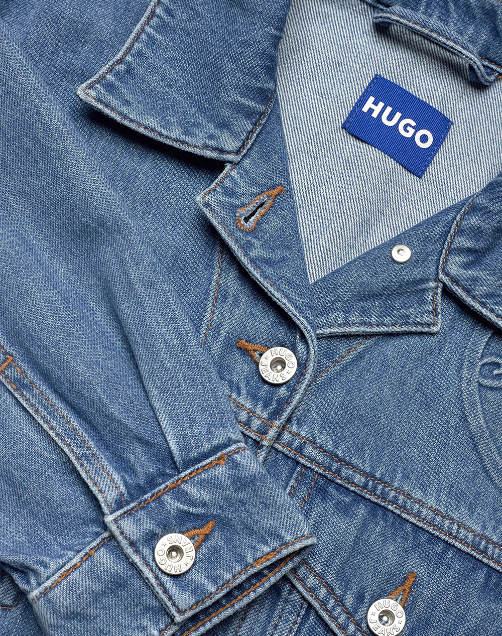 Hugo Galatea B 10278470 01 50556970-447 Denimblue Γυναικεία ρούχα Πανωφορια μπουφάν Politikos Shop Πολιτικός