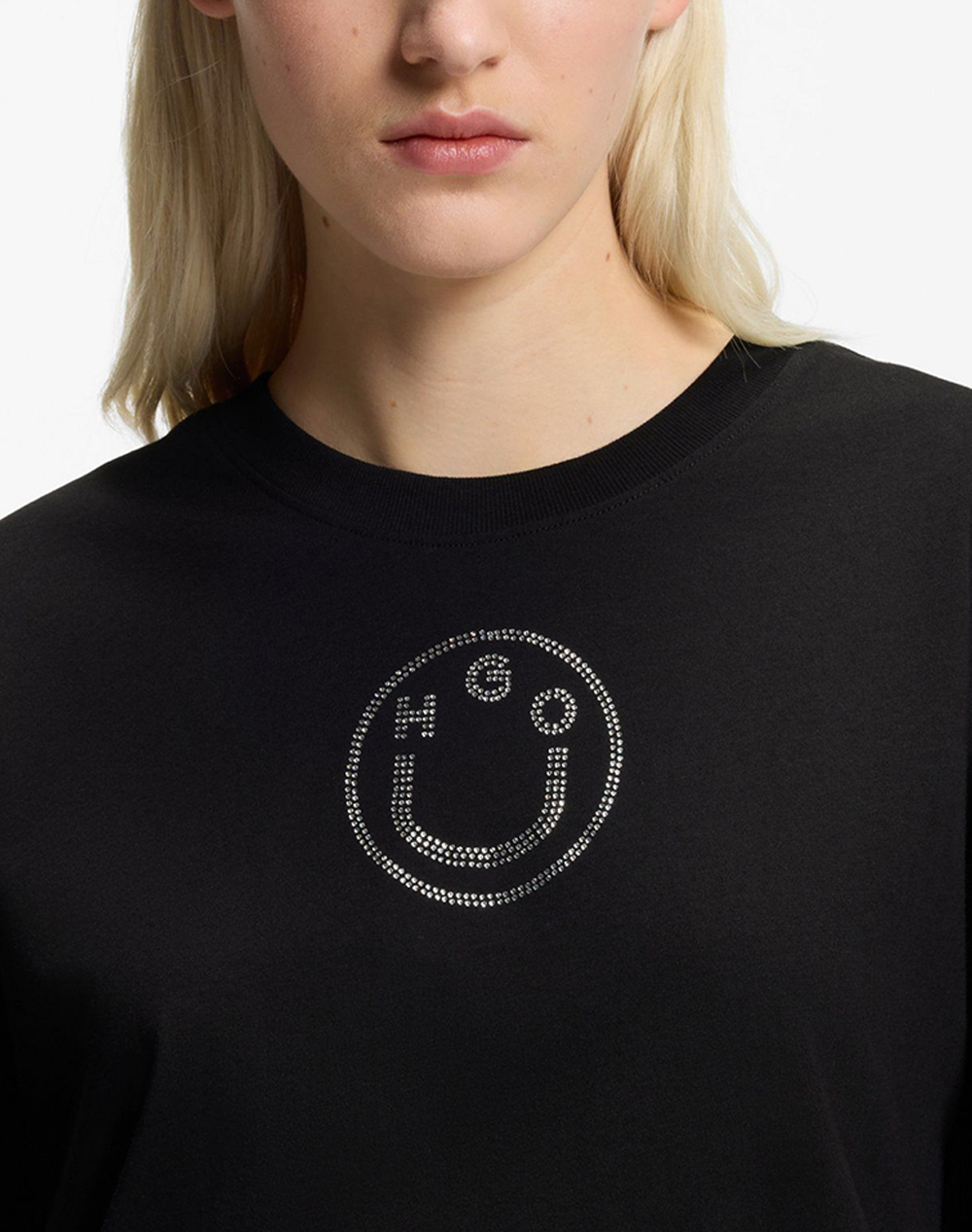Hugo Oversized Tee B 9 10268404 01 50554940-001 Black Γυναικεία ρούχα μπλούζες Τ-Shirt Politikos Shop Πολιτικός