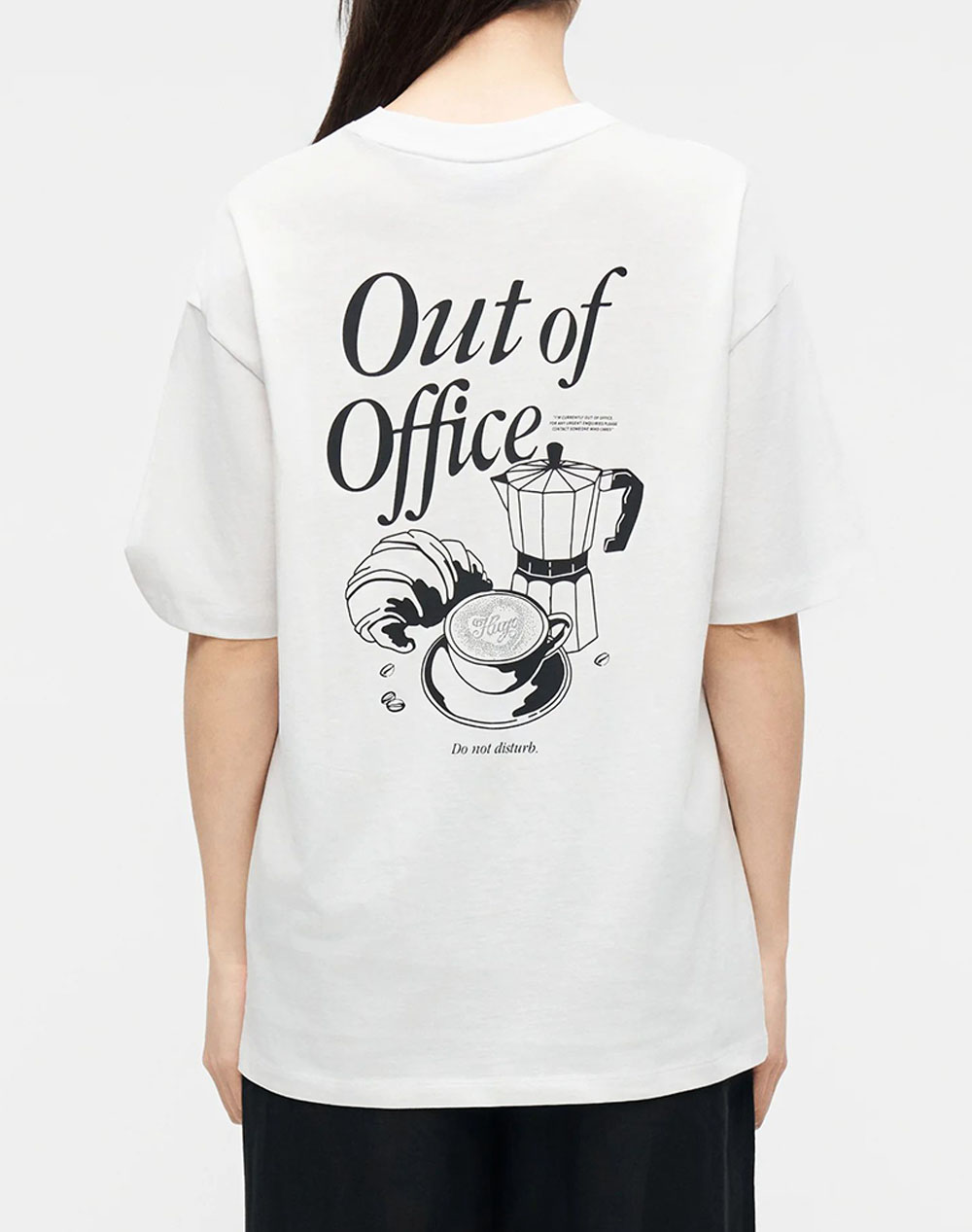 HUGO HUGO Oversized_Tee_B_10 10279019 01 50560772-100 White - 2