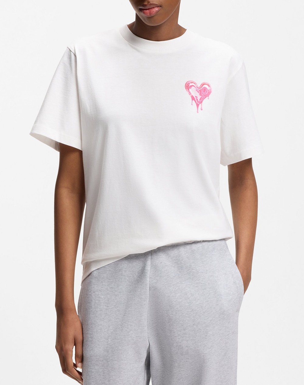 HUGO Vintage_Tee_B_9 10268404 01 50562261-102 OffWhite