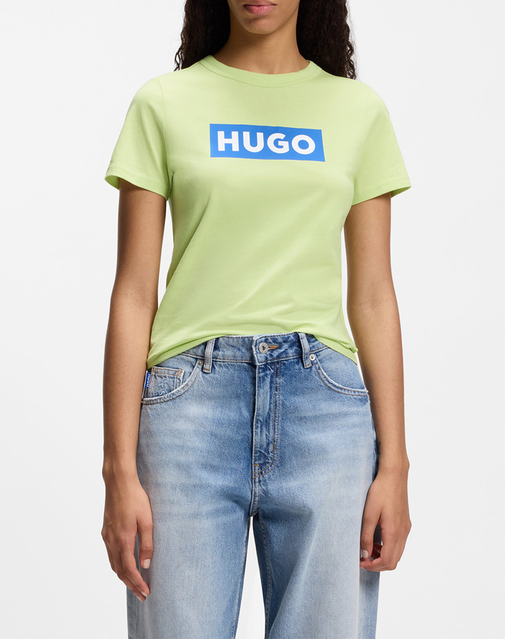 HUGO Classic Tee_B 10258021 01 50510772-323-323 LightGreen