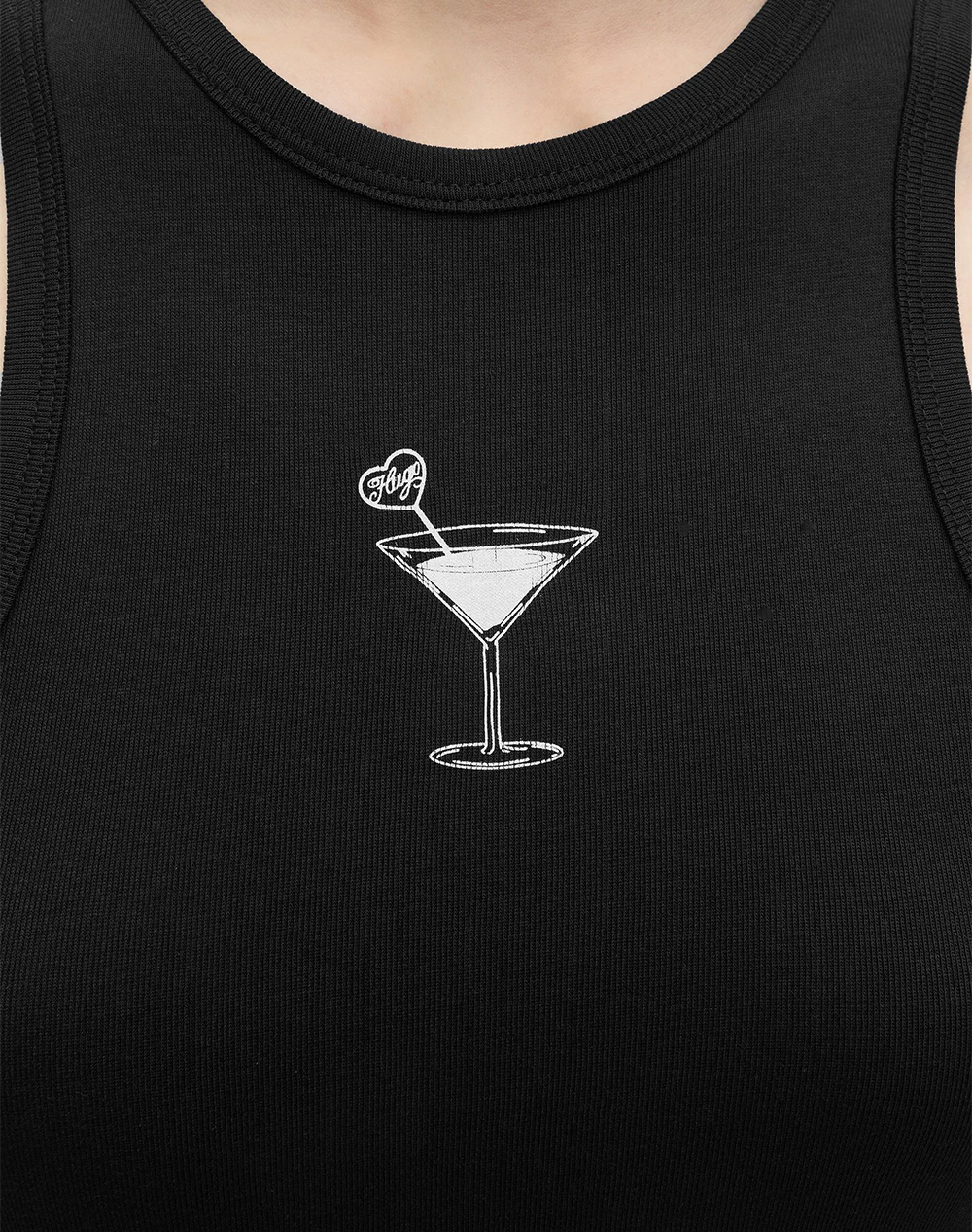 Hugo Dimartini B 10279036 01 50560792-001 Black Γυναικεία ρούχα μπλούζες Τοπ Κορμακια Politikos Shop Πολιτικός