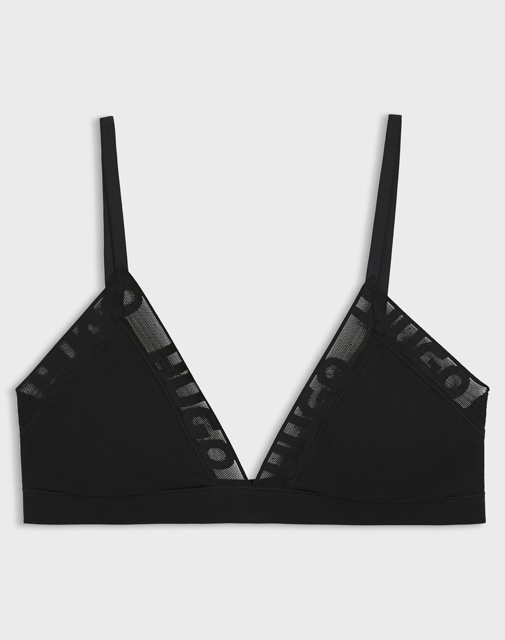 HUGO MESH LOGO TRIANGLE P 10277541 01 50557122-001 Black