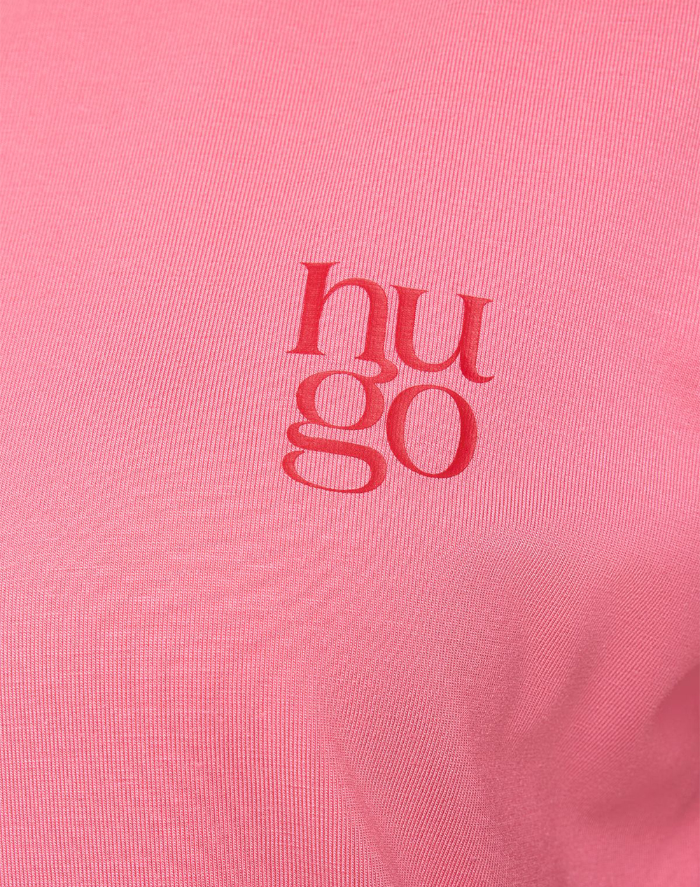 Hugo Casual T-Shirt 10277507 01 50556981-670 Pink Γυναικεία Homewear Πιτζαμες Politikos Shop Πολιτικός